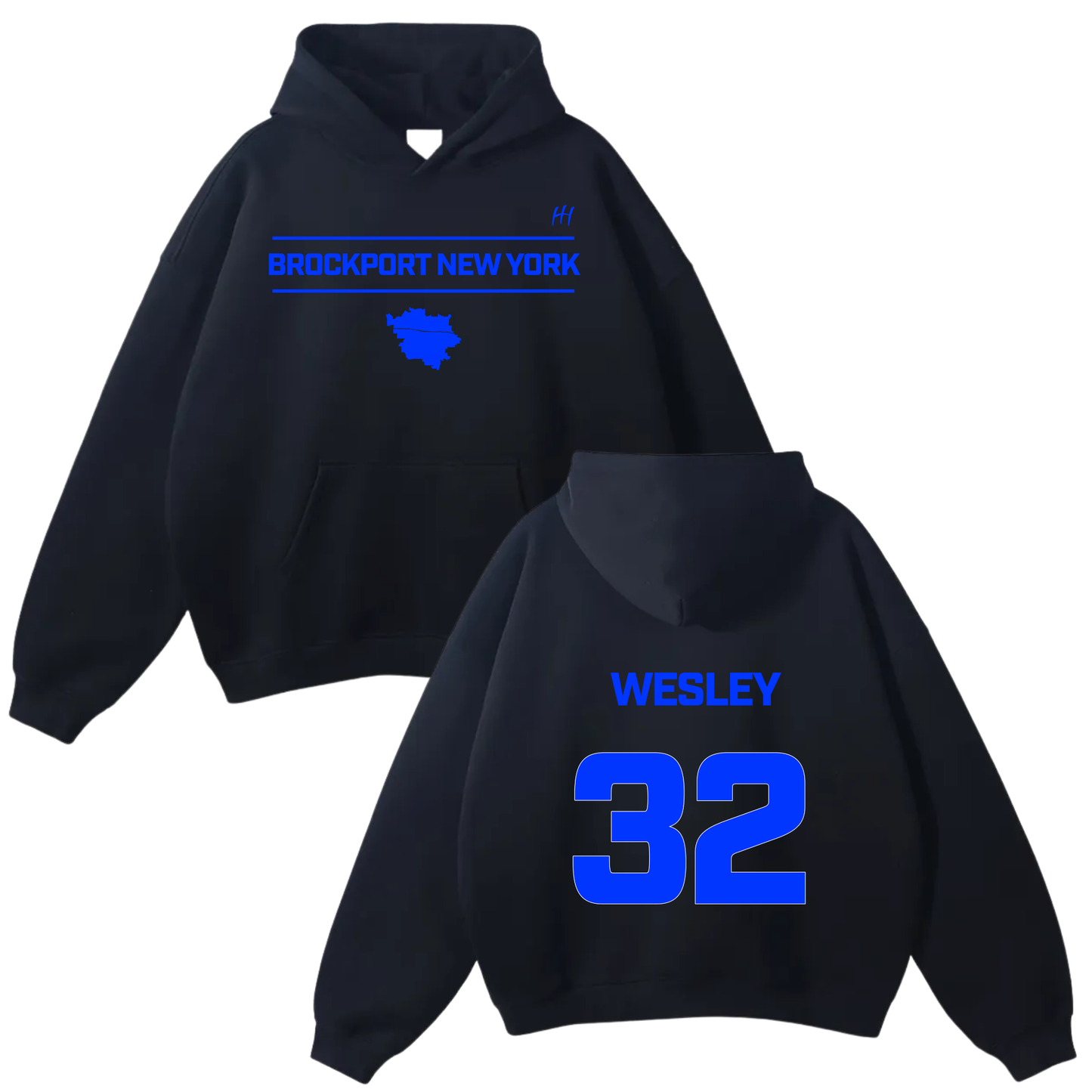 Wesley Childs Oversize Fleeced Hoodie