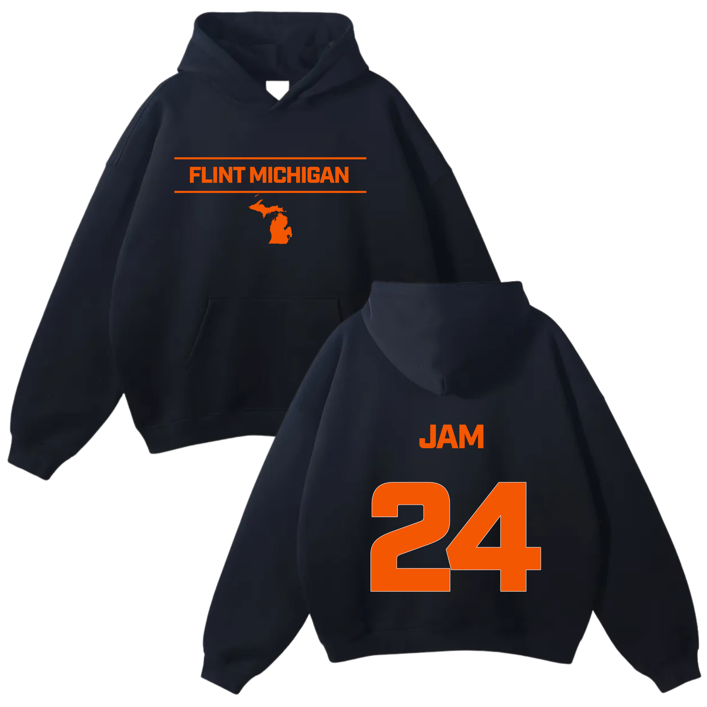 Jam Thigpen Oversize Fleeced Hoodie