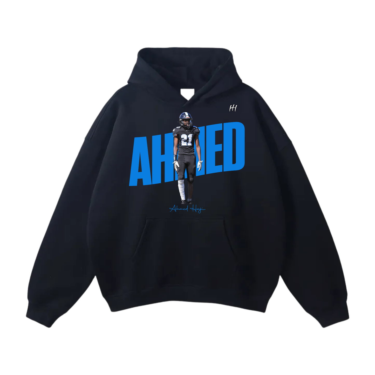 Ahmed Haji Oversize Fleeced Hoodie