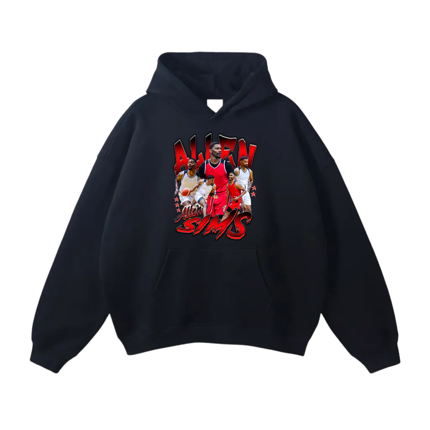Allen Sims Oversize Fleeced Hoodie