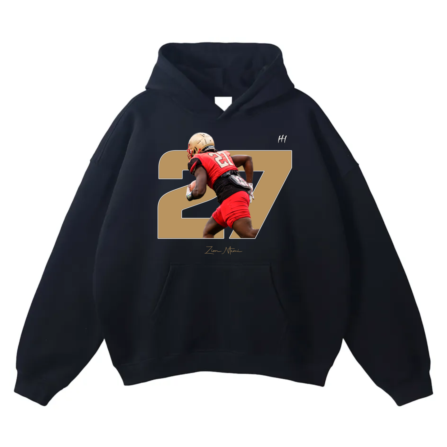 Zion Ntemi Oversize Fleeced Hoodie