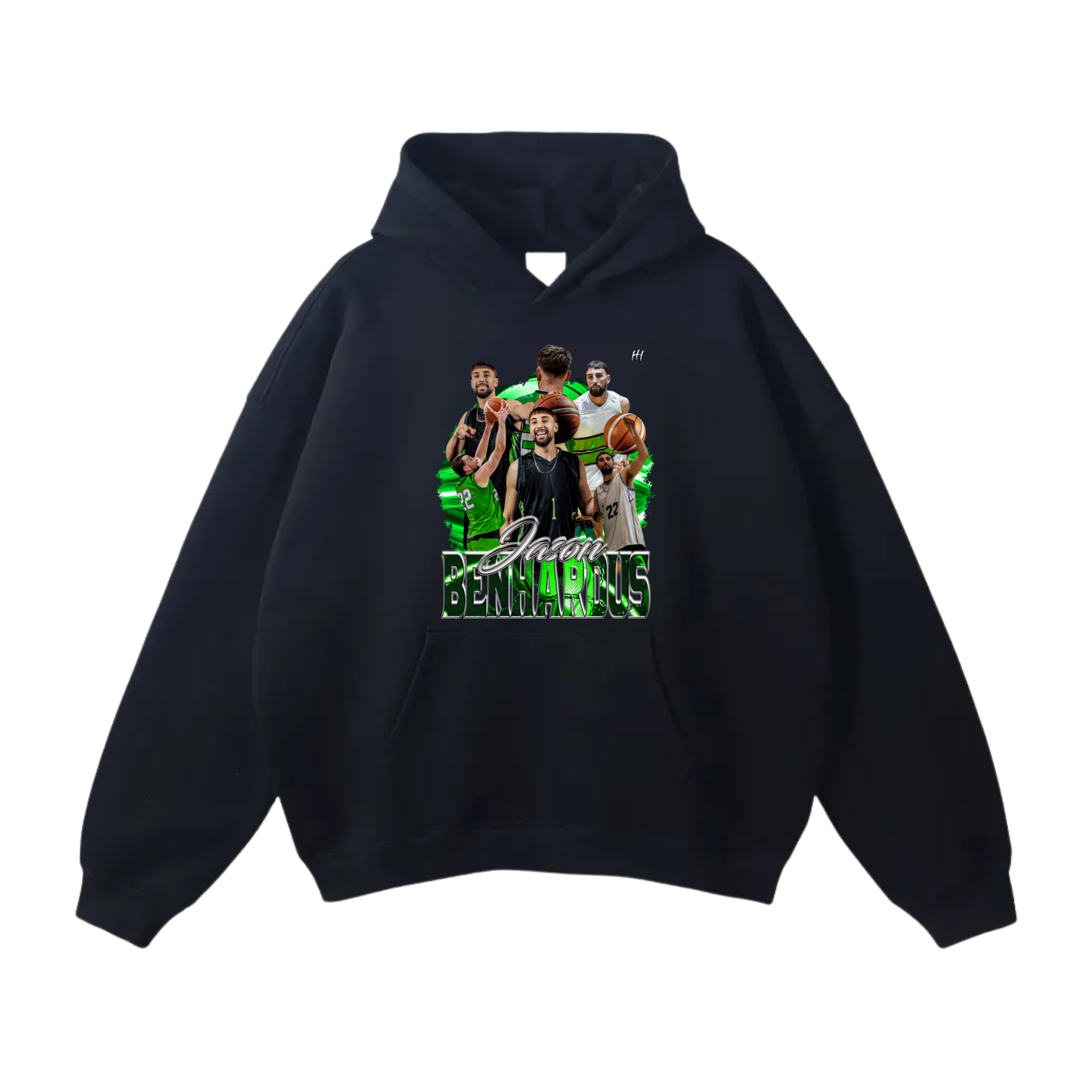 Jason Benhardus Oversize Fleeced Hoodie