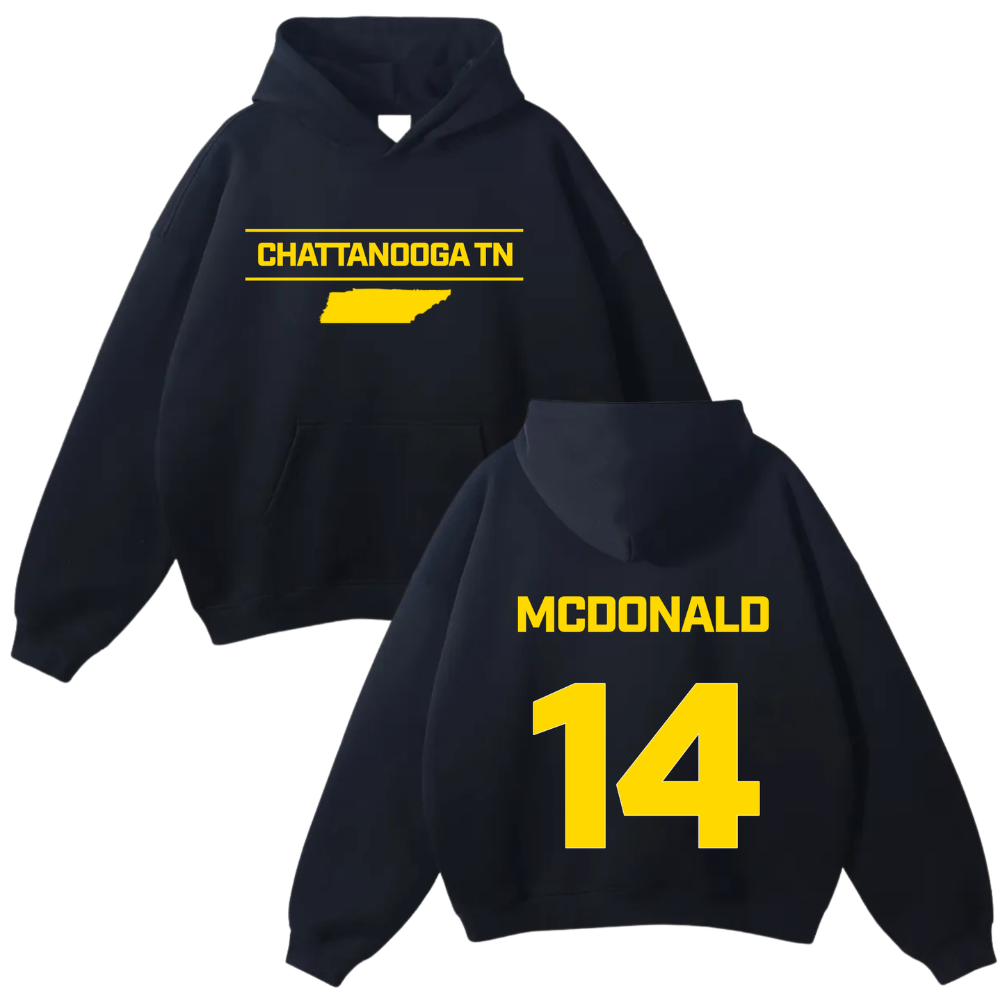 Chris Mcdonald Oversize Fleeced Hoodie