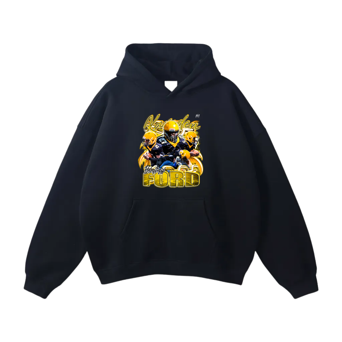 Kamden Ford Oversize Fleeced Hoodie