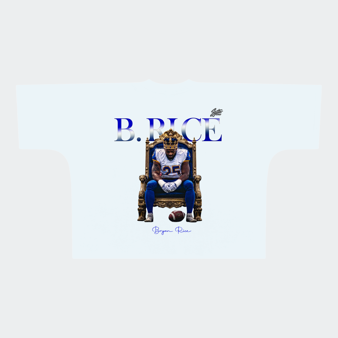 Bryan Rice Premium Drop Shoulder/Boxy Tee