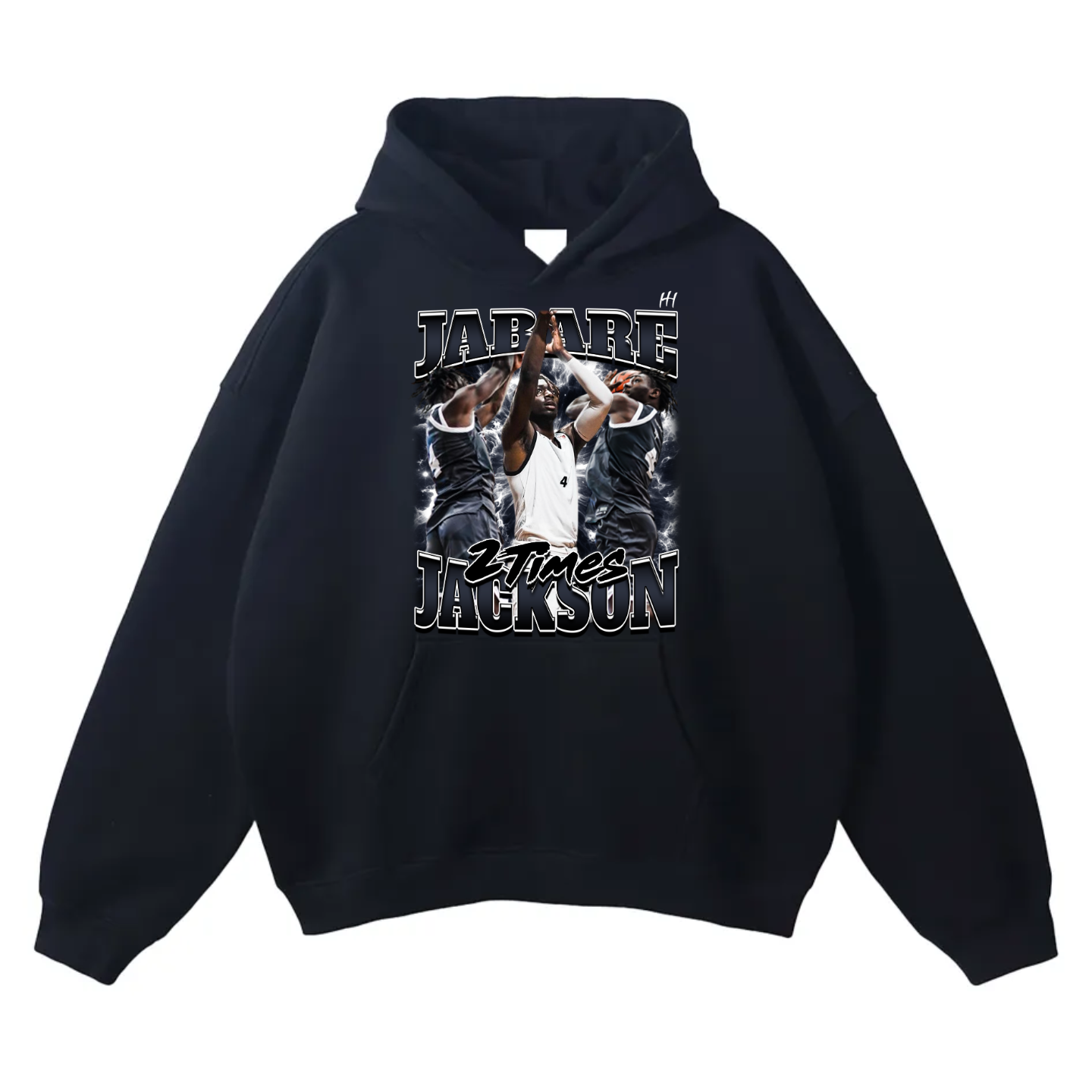Jabare Jackson Oversize Fleeced Hoodie