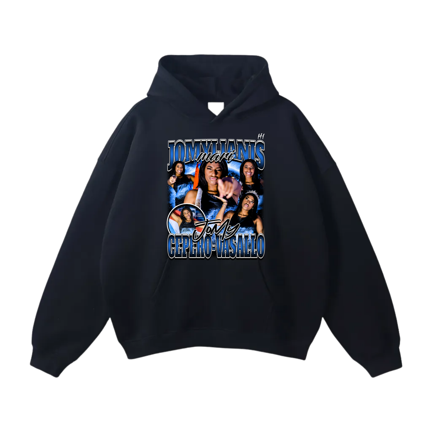 JOMYLIANIS MARI CEPERO-VASALLO Oversize Fleeced Hoodie