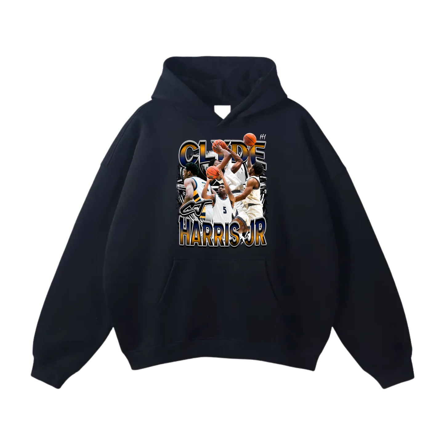 Clyde Harris Jr Oversize Fleeced Hoodie