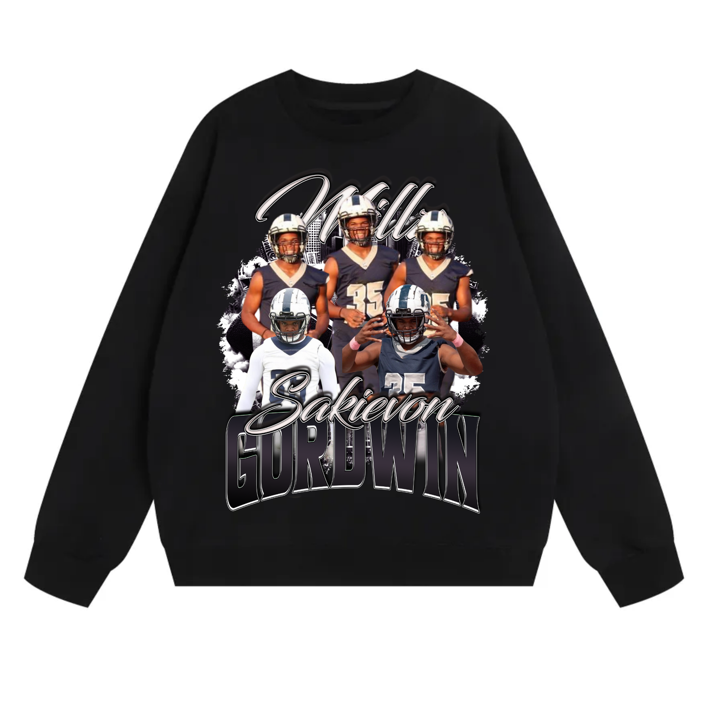 Sakievon Gordwin Heavyweight Crewneck Sweatshirt