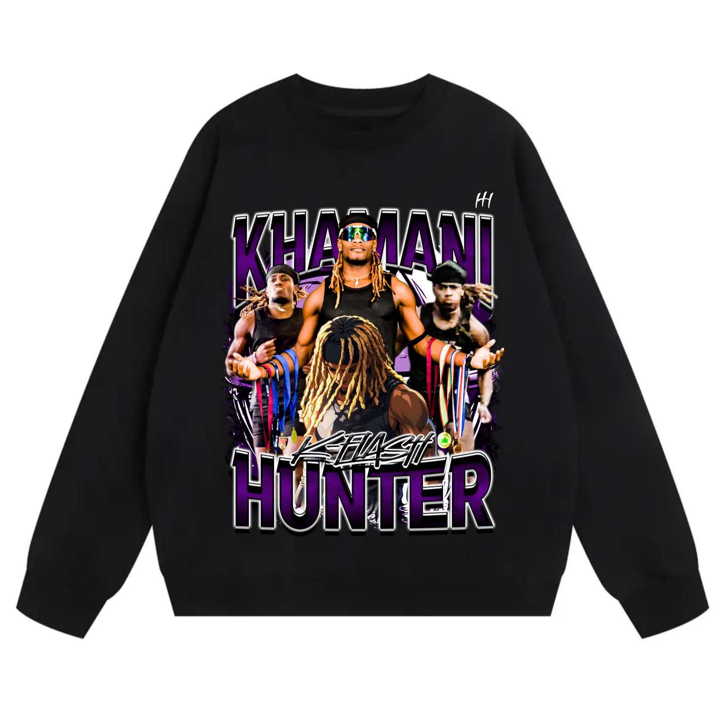 Khamani Hunter Heavyweight Crewneck Sweatshirt