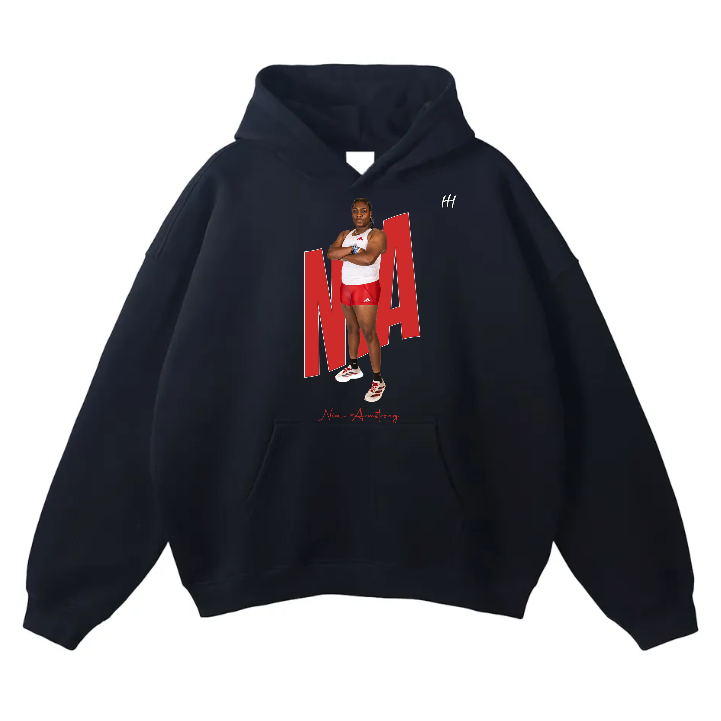 Nia Armstrong Oversize Fleeced Hoodie