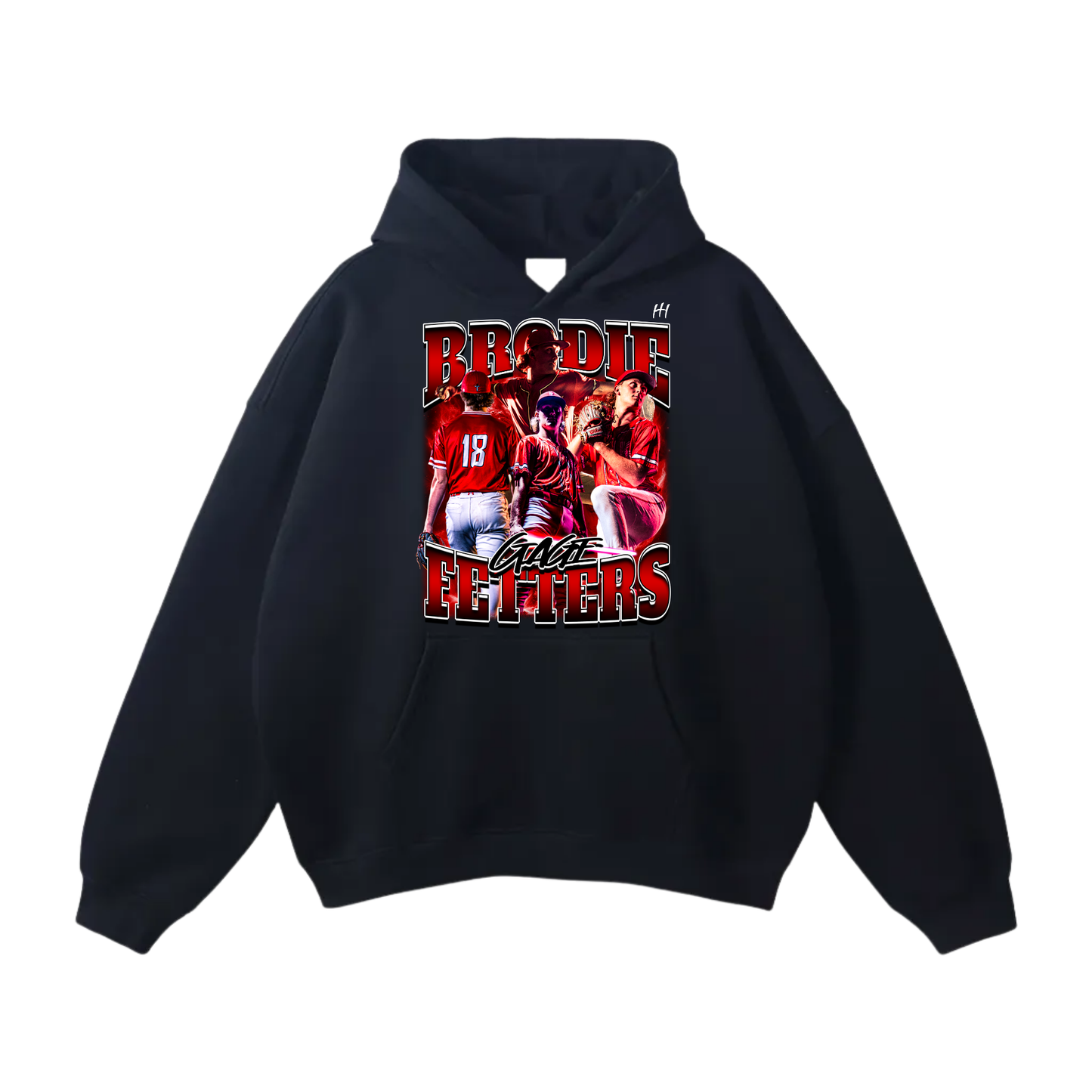 Brodie Gage Fetters Oversize Fleeced Hoodie
