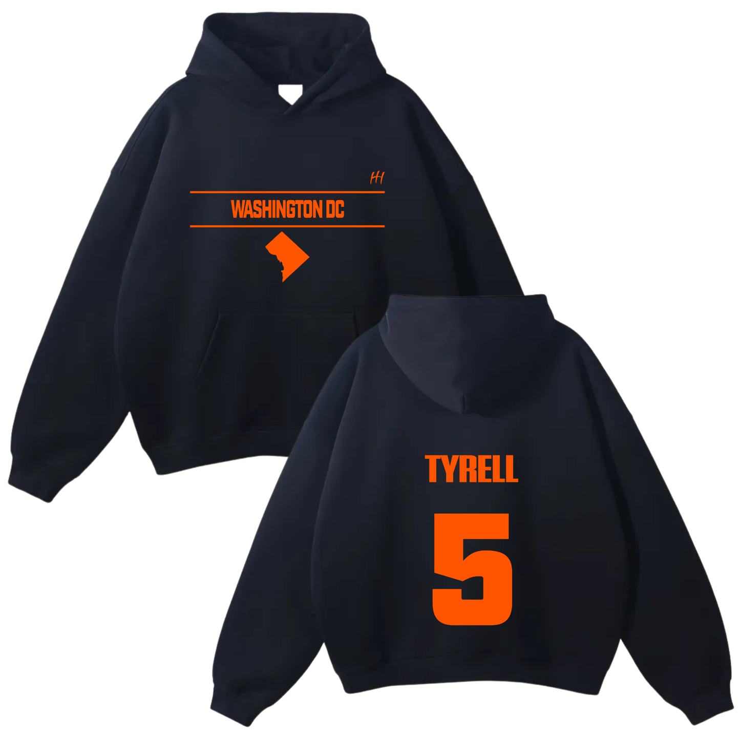Tyrell Butler Oversize Fleeced Hoodie