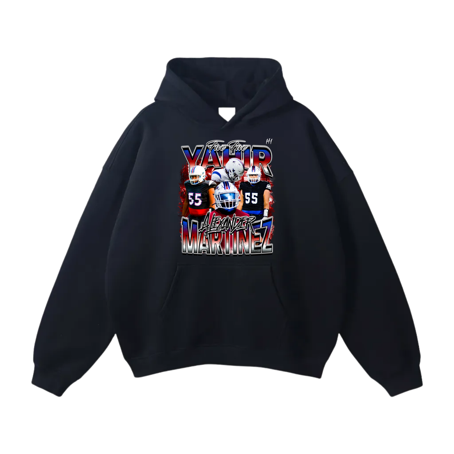 Yahir Alexander Martinez Oversize Fleeced Hoodie