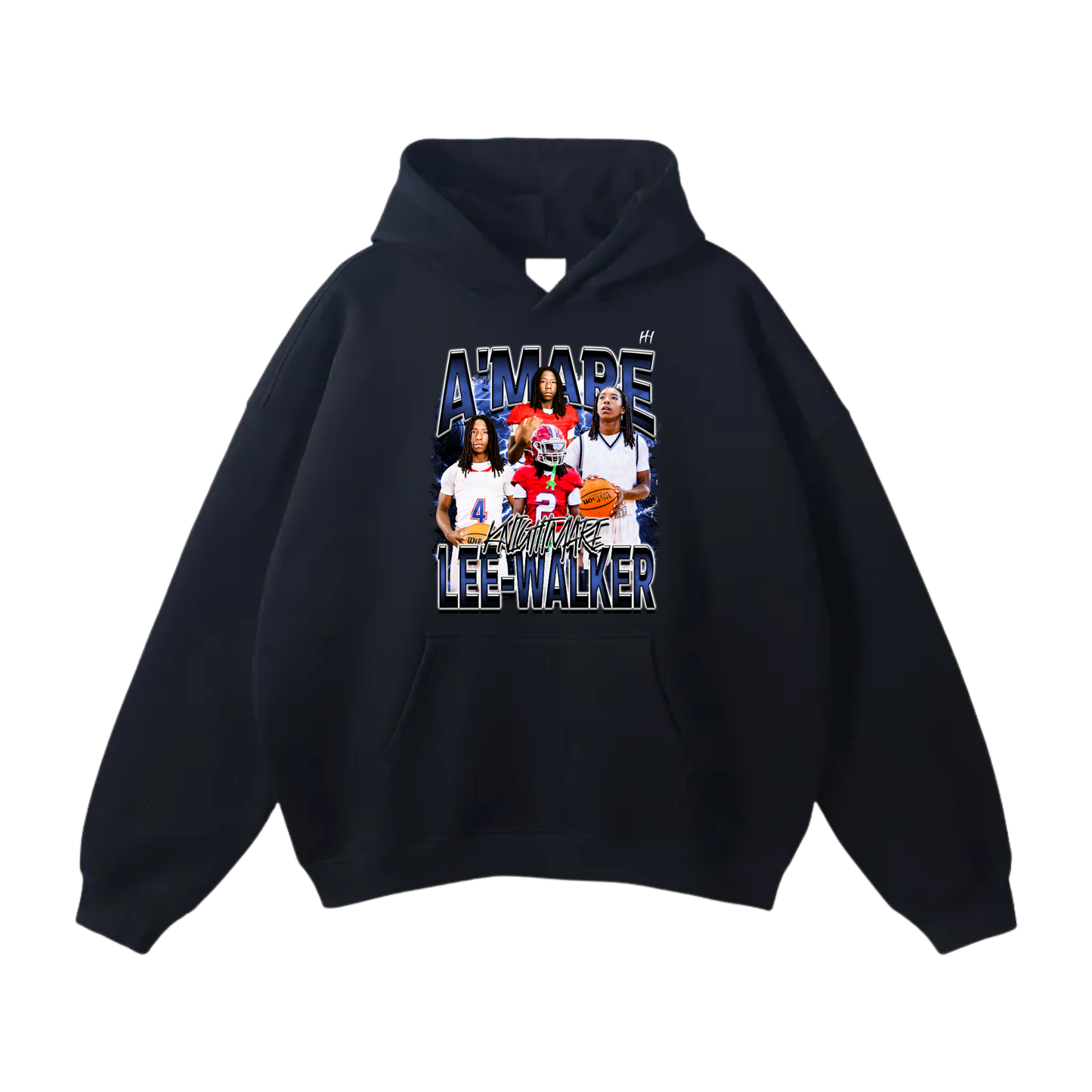 A'mare Lee-Walker Oversize Fleeced Hoodie