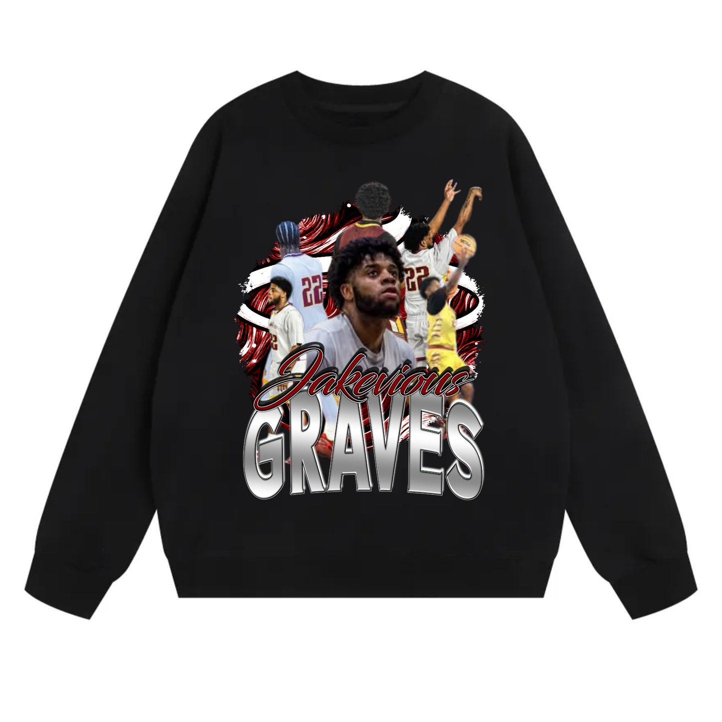 Jakevious Graves Heavyweight Crewneck Sweatshirt