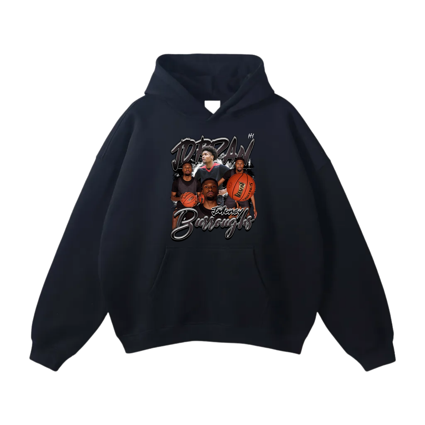 Jordan Burroughs Oversize Fleeced Hoodie