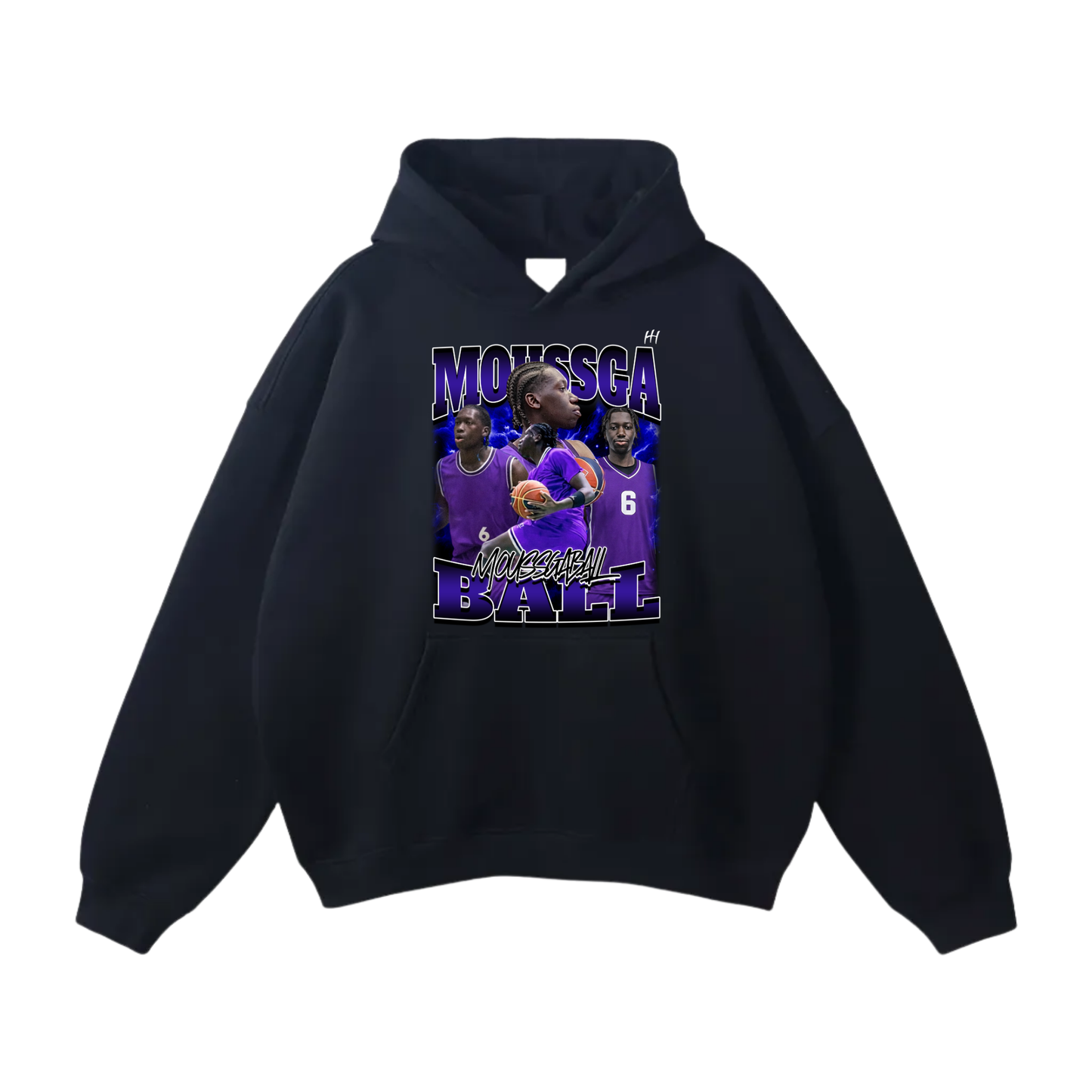 Moussga Ball Oversize Fleeced Hoodie