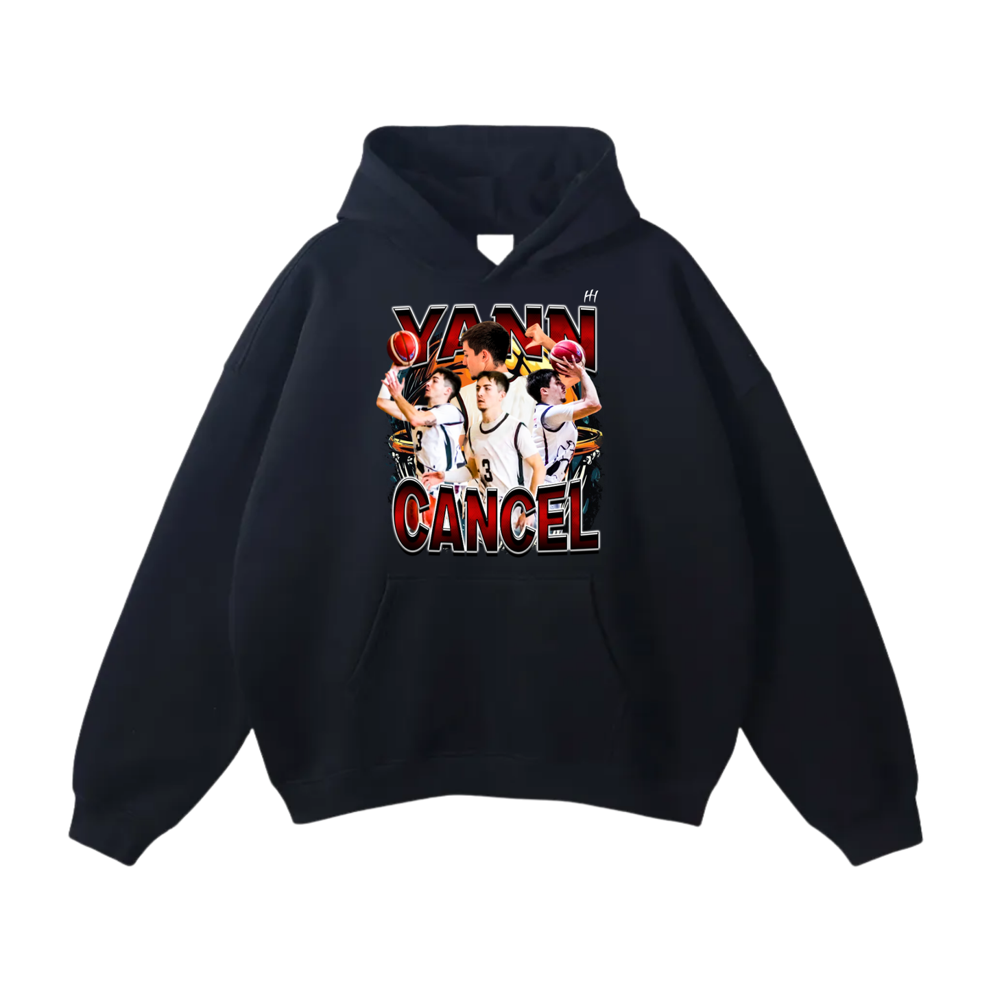 Yann Cancel Oversize Fleeced Hoodie