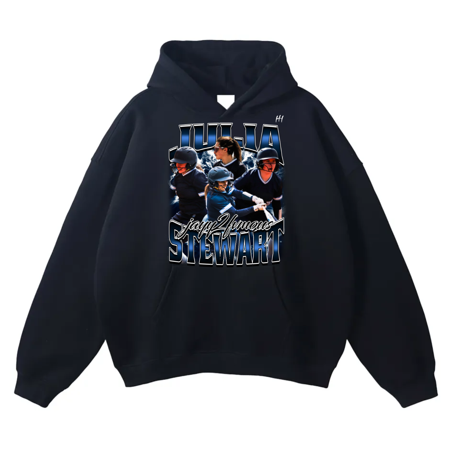 Julia Stewart Oversize Fleeced Hoodie