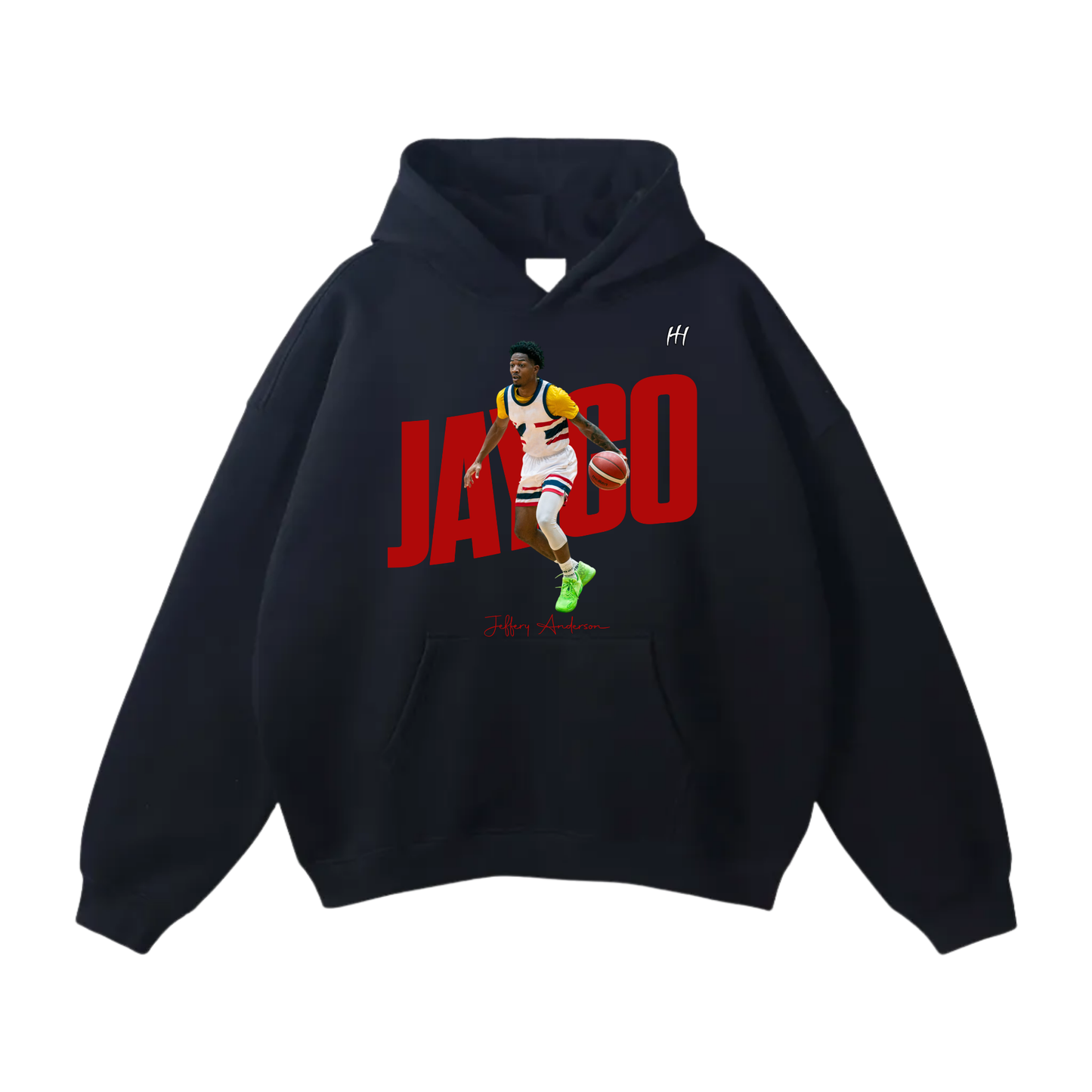 Jeffery Anderson Oversize Fleeced Hoodie