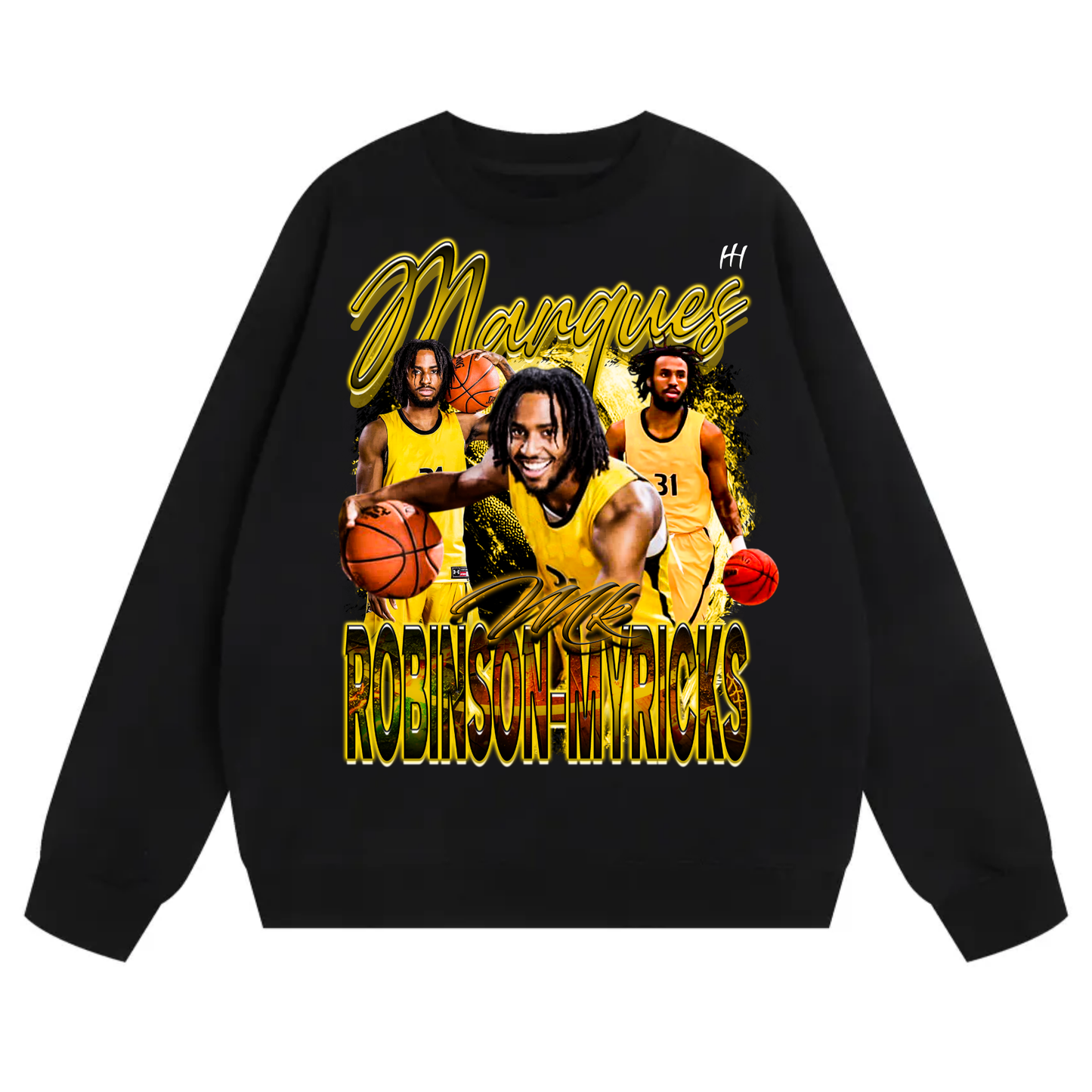 Marques Robinson-Myricks Heavyweight Crewneck Sweatshirt