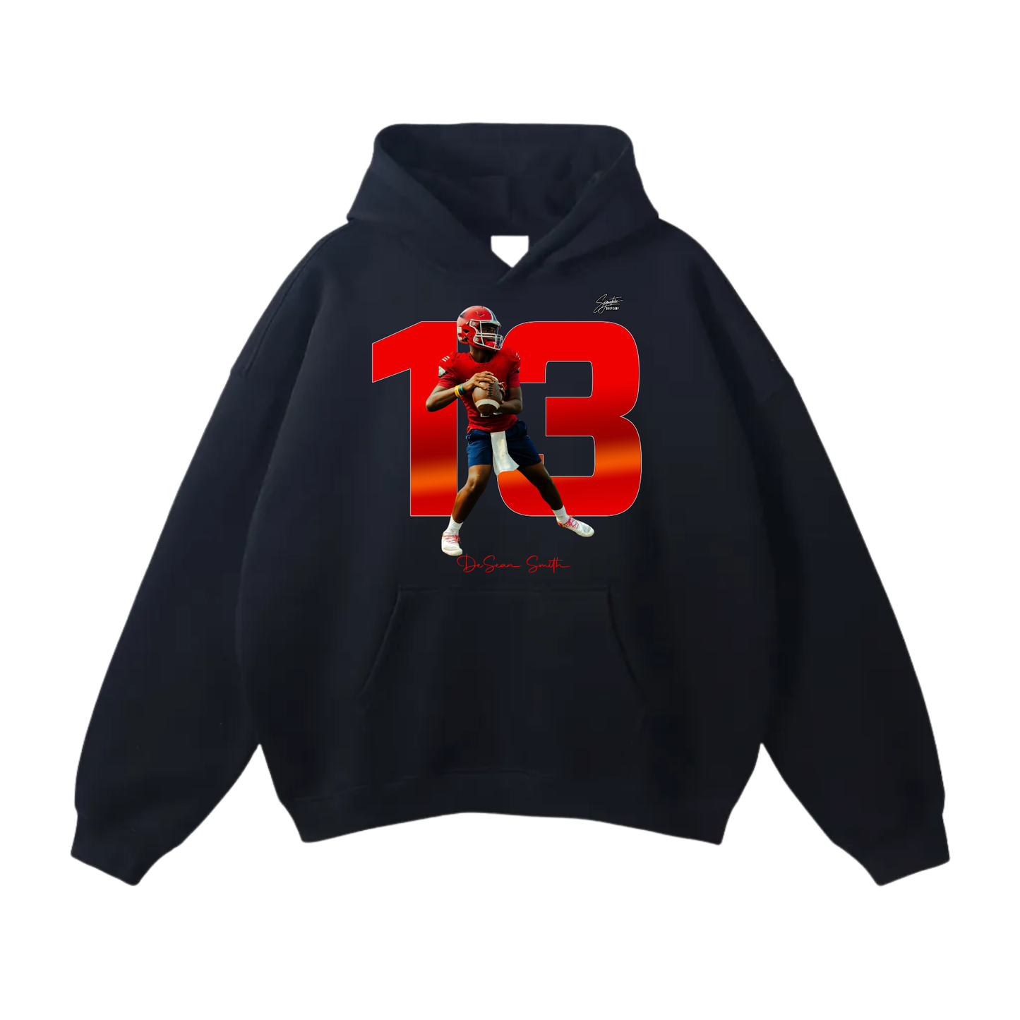 DeSean Smith Oversize Fleeced Hoodie