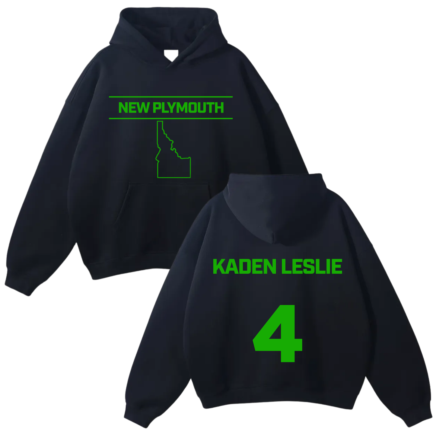 Kaden Leslie Oversize Fleeced Hoodie