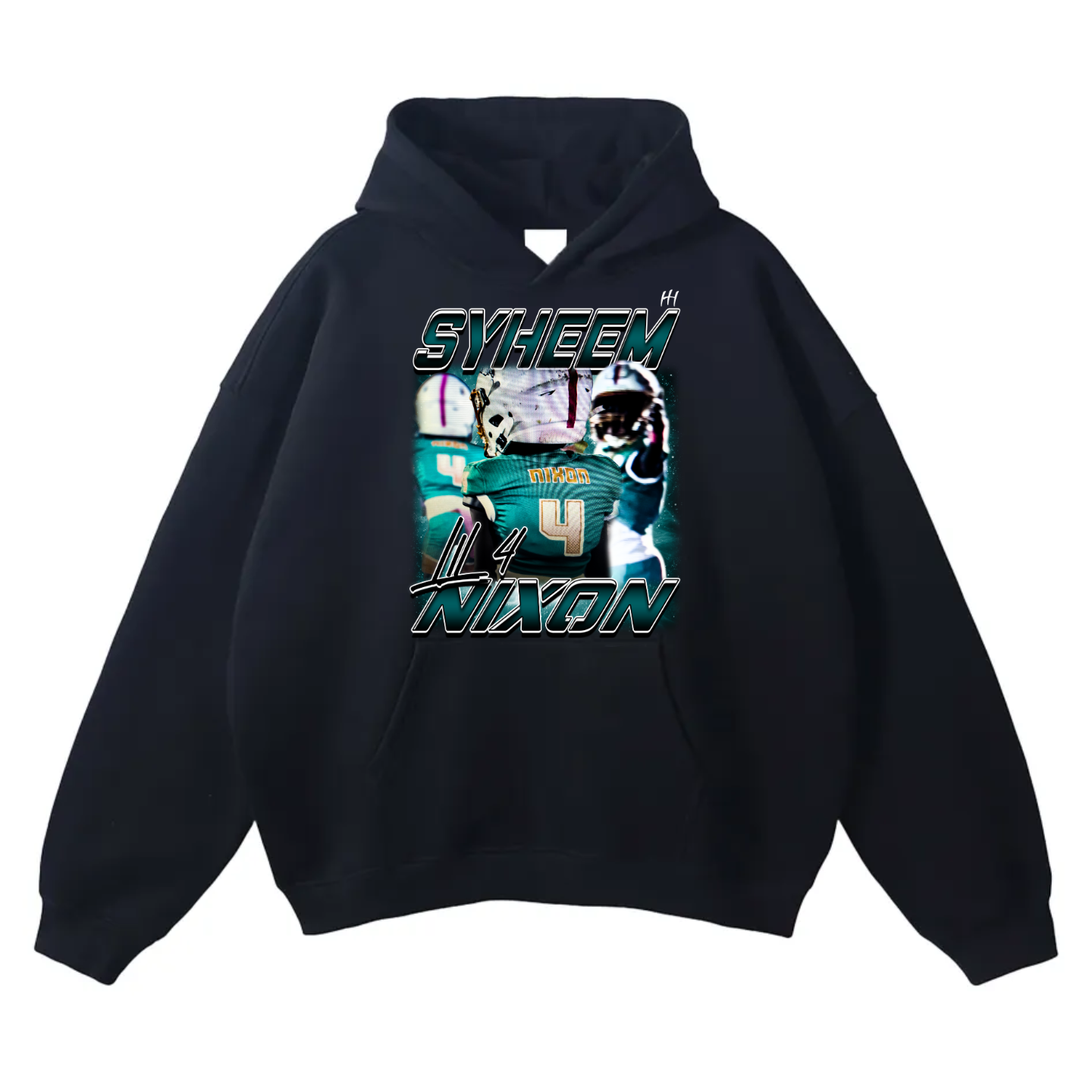 Syheem Nixon Oversize Fleeced Hoodie