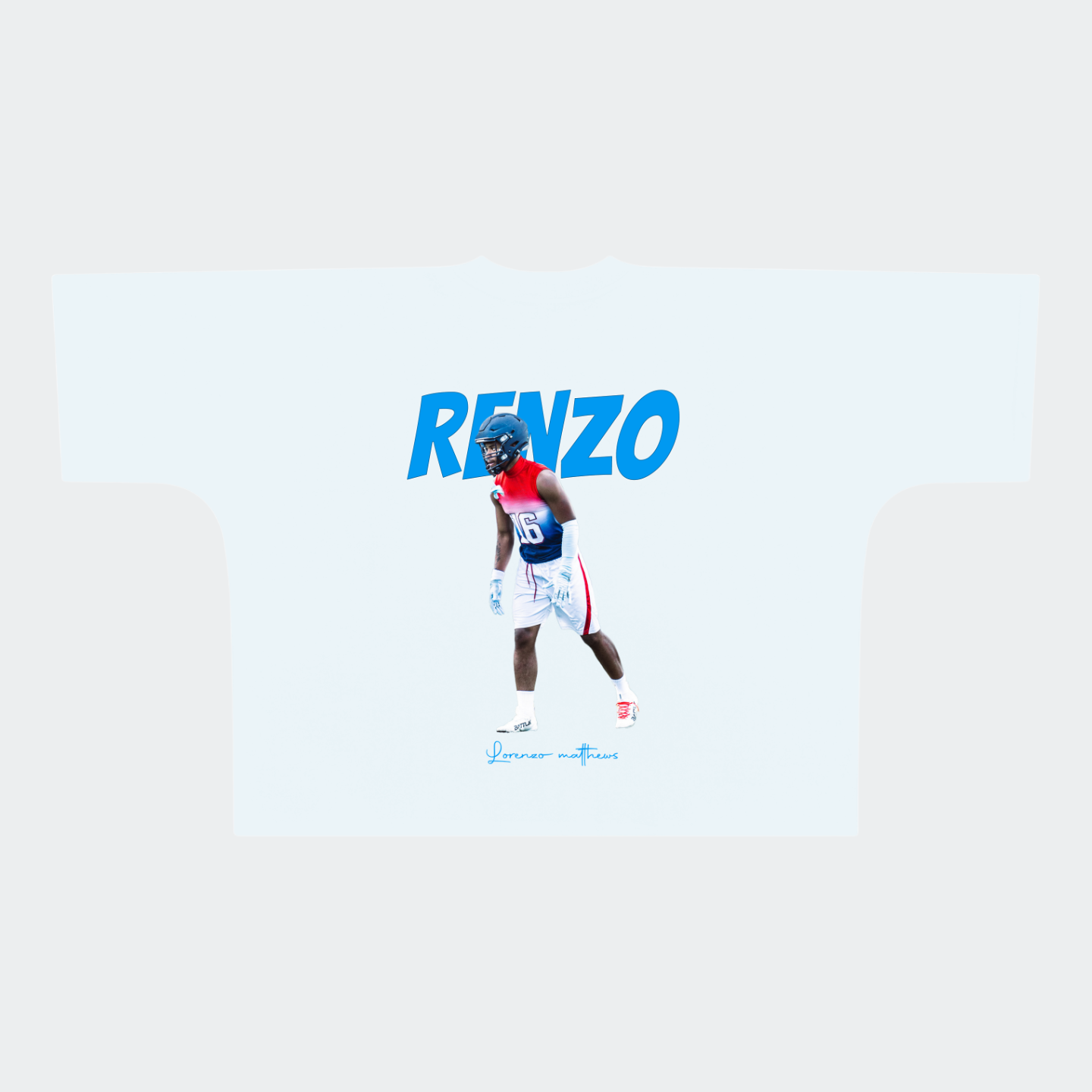 Lorenzo Matthews Premium Drop Shoulder/Boxy Tee