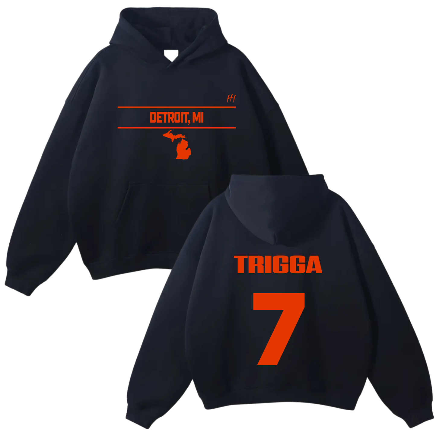 Trey Adams Oversize Fleeced Hoodie