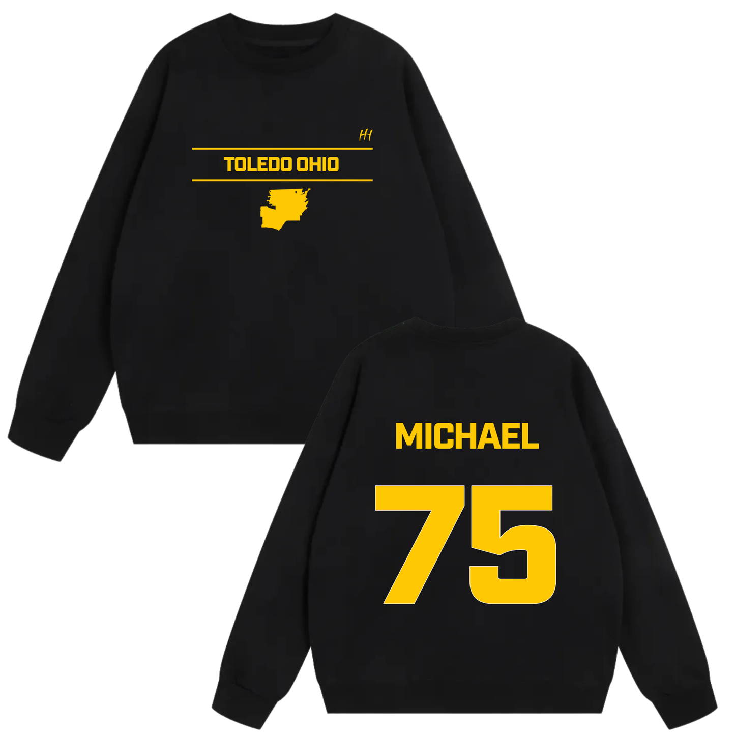 Michael Anthony Cherry Heavyweight Crewneck Sweatshirt