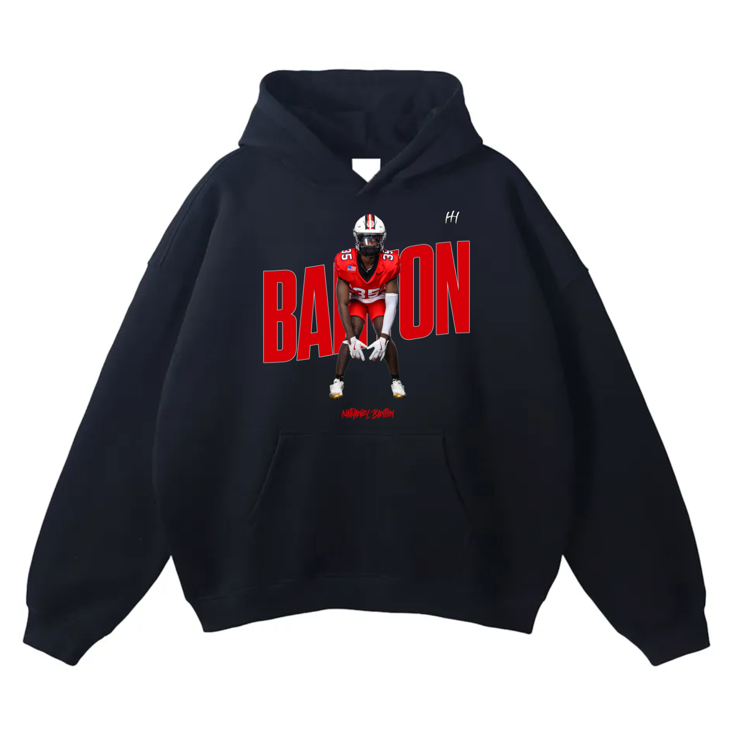 Nathaniel Banton Oversize Fleeced Hoodie