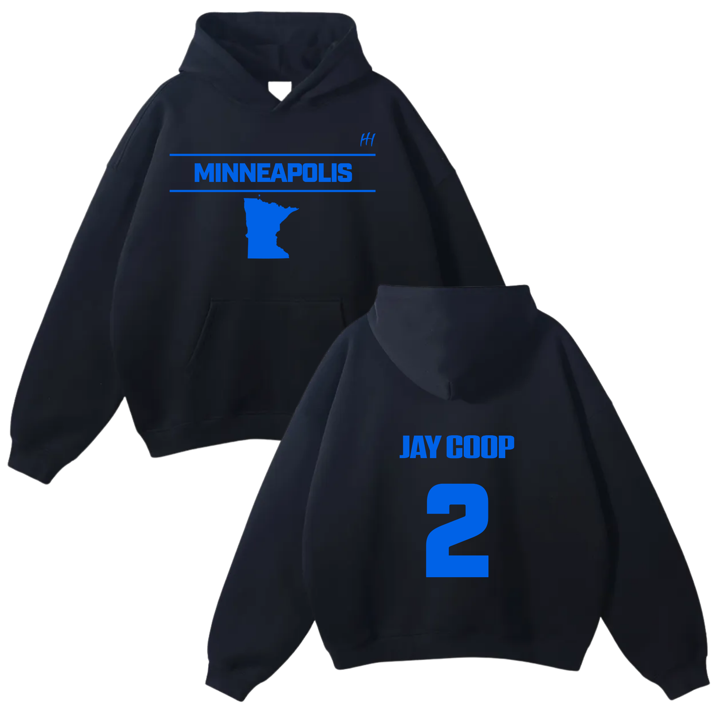 Jaylen Cooper Oversize Fleeced Hoodie