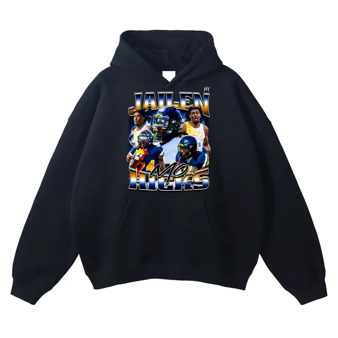 Jailen Hicks Oversize Fleeced Hoodie