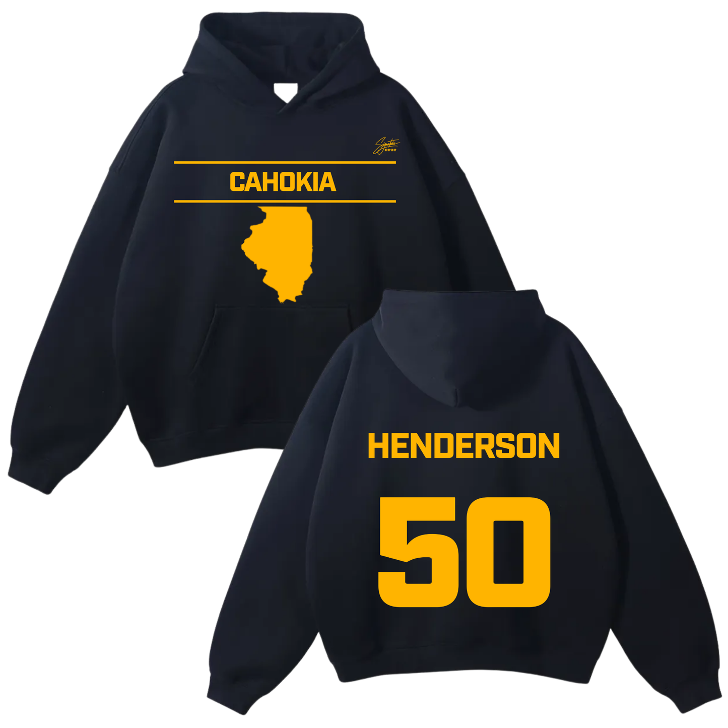 Cameron Henderson Oversize Fleeced Hoodie