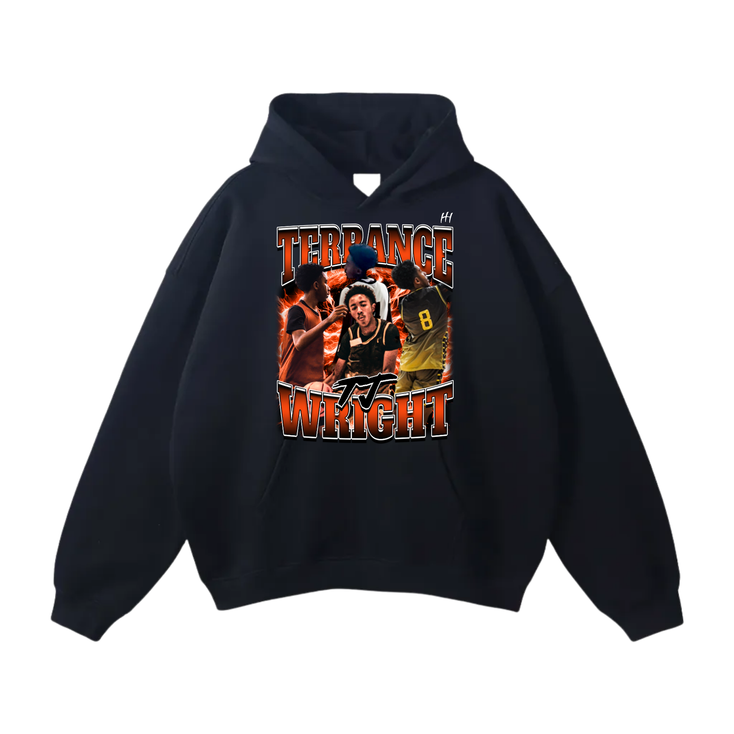 Terrance Wright Oversize Fleeced Hoodie