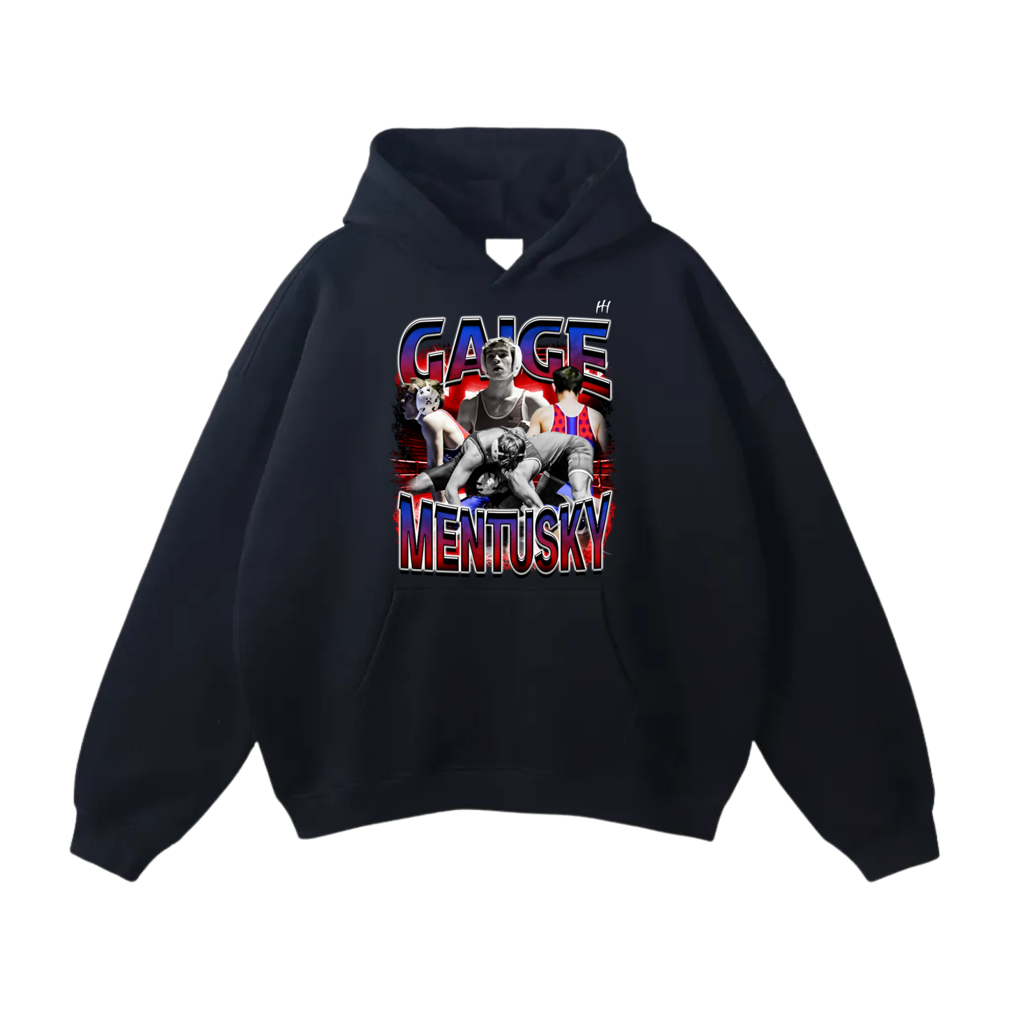 Gaige Mentusky Oversize Fleeced Hoodie