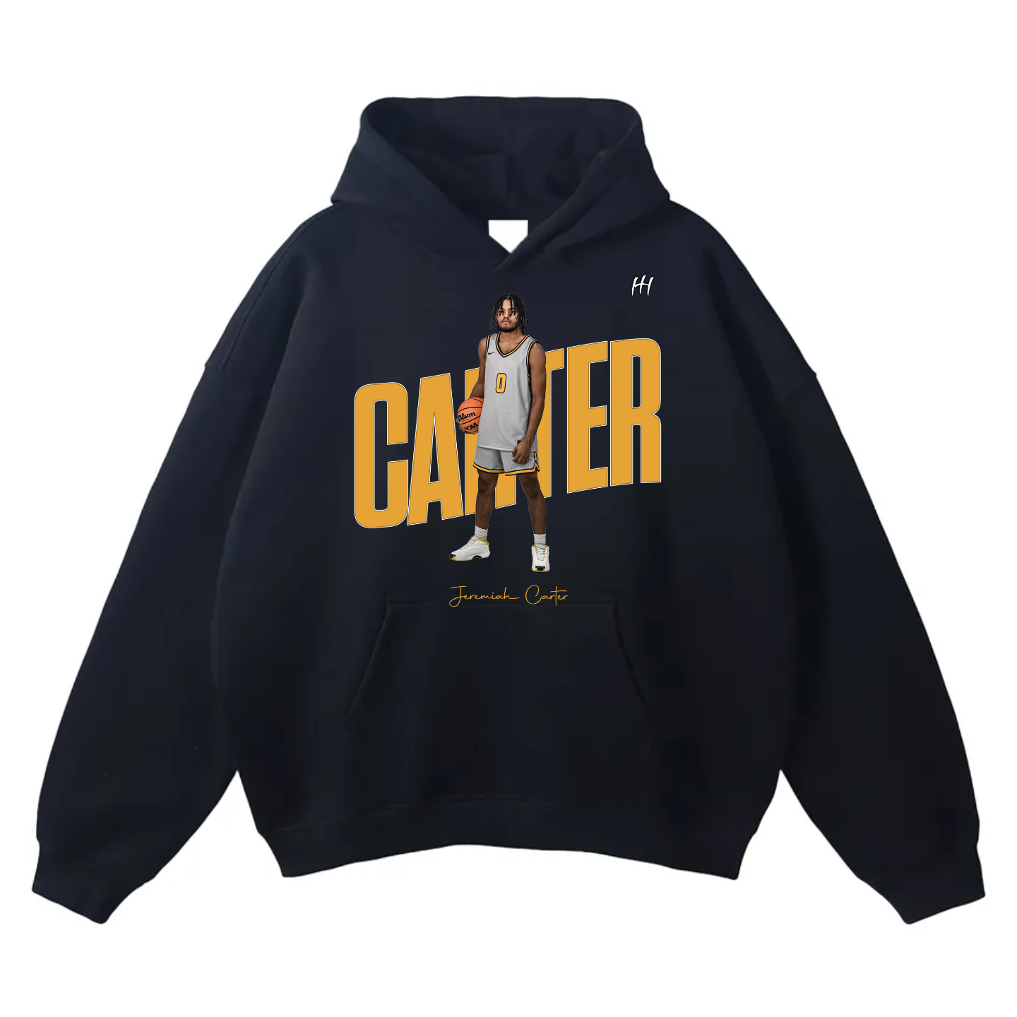 Jeremiah Carter Oversize Fleeced Hoodie