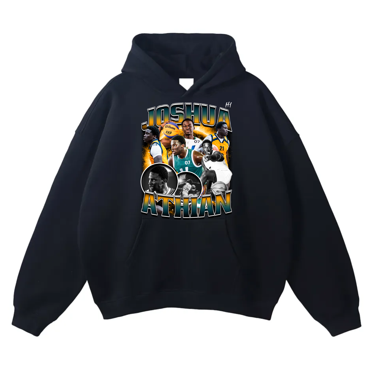 Joshua Athian Oversize Fleeced Hoodie
