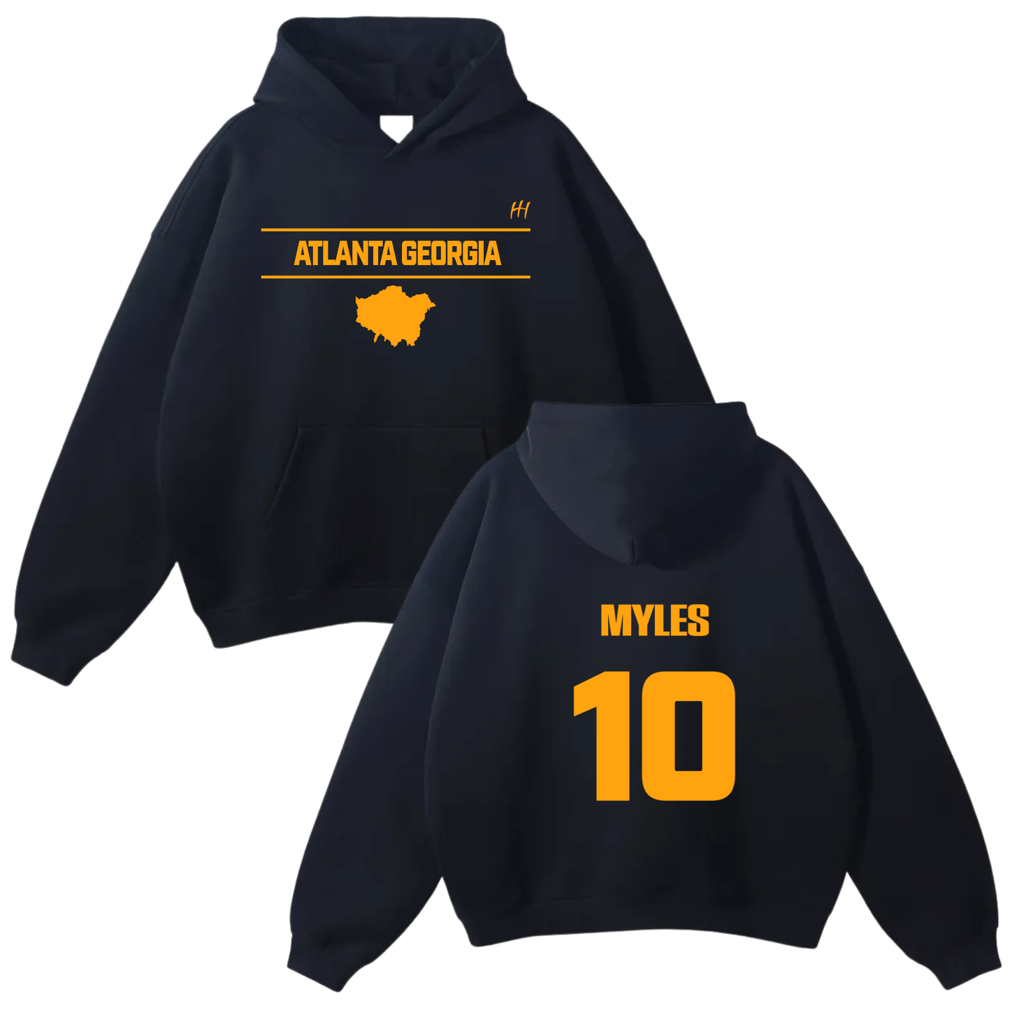 Myles Biggs Oversize Fleeced Hoodie