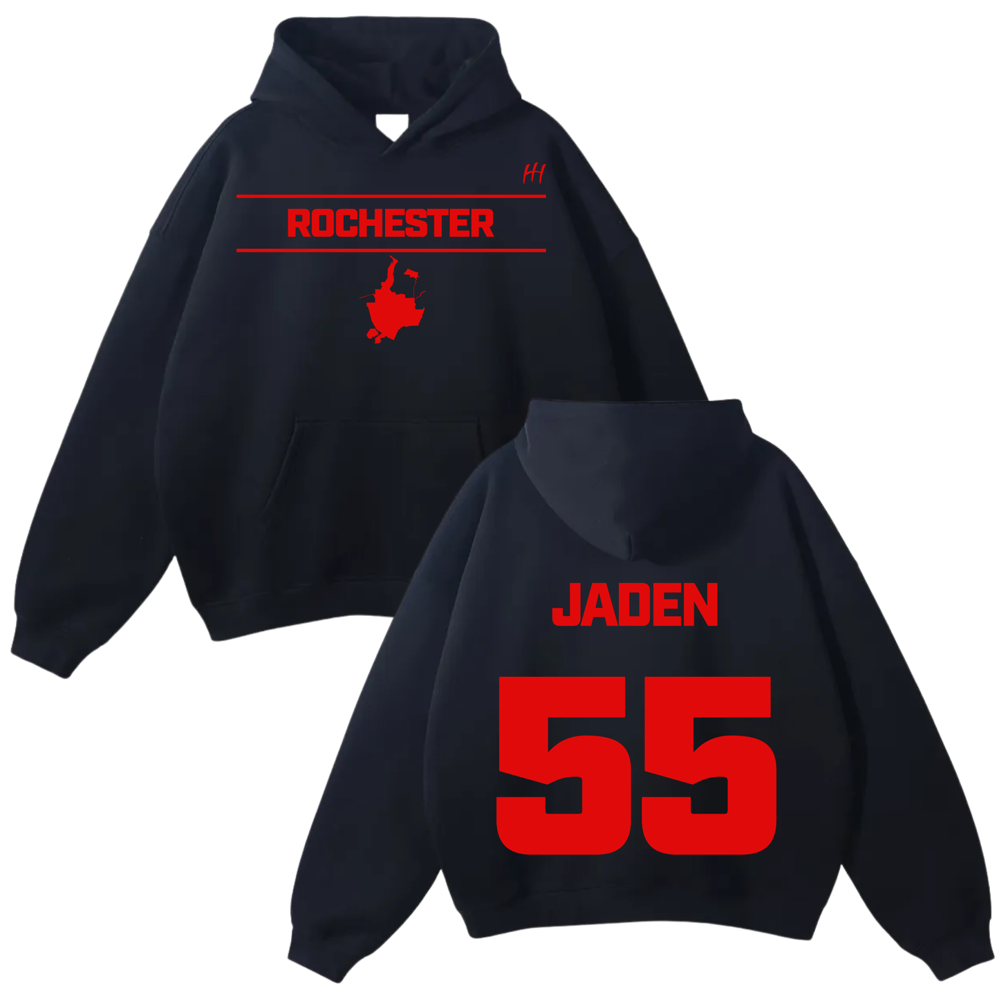 Jaden Leon Oversize Fleeced Hoodie