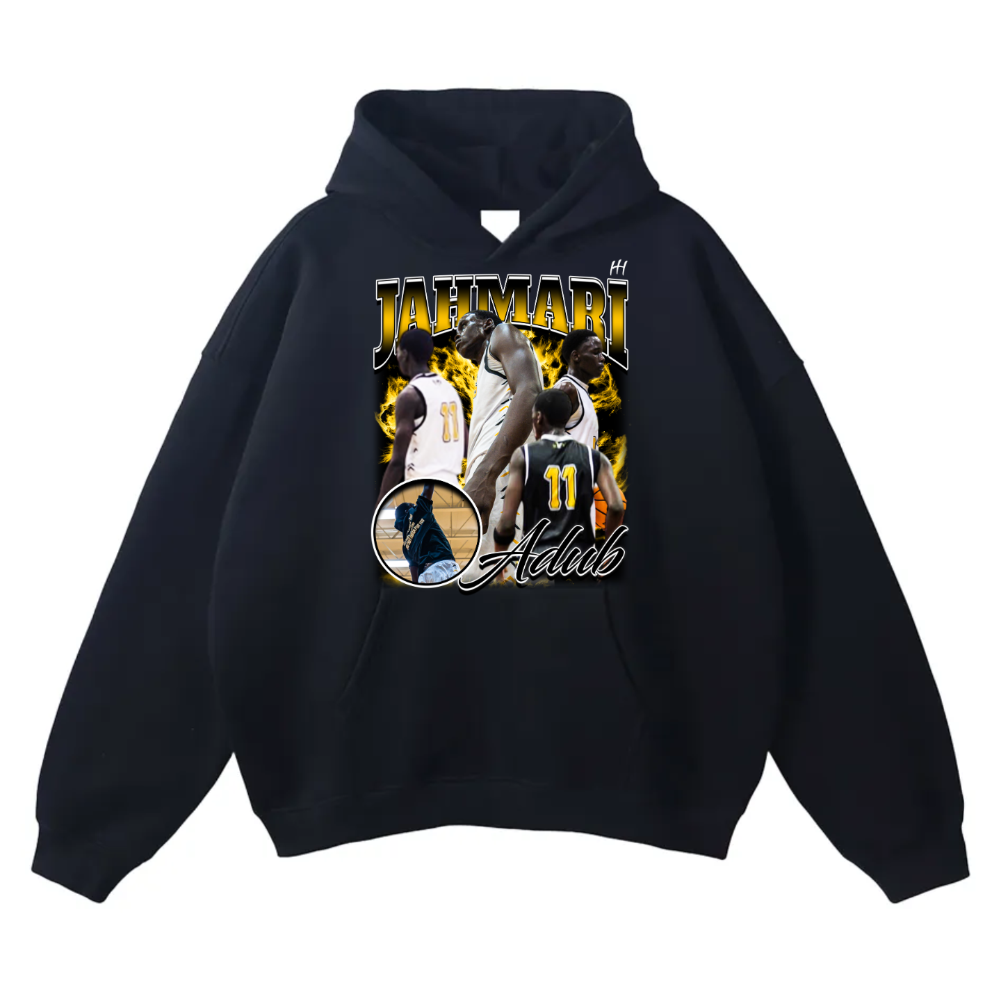 Jahmari Adub Oversize Fleeced Hoodie