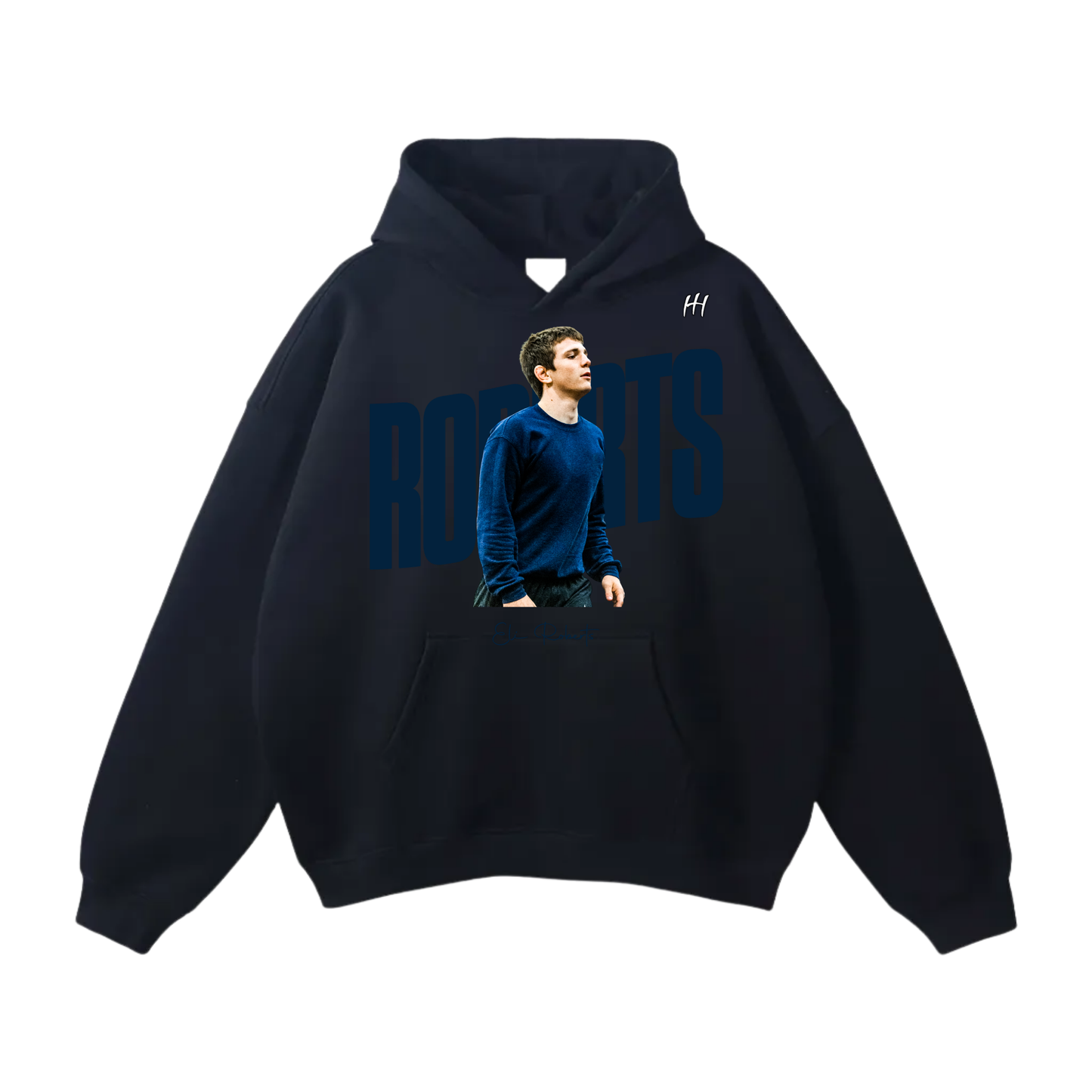 Eli Roberts Oversize Fleeced Hoodie