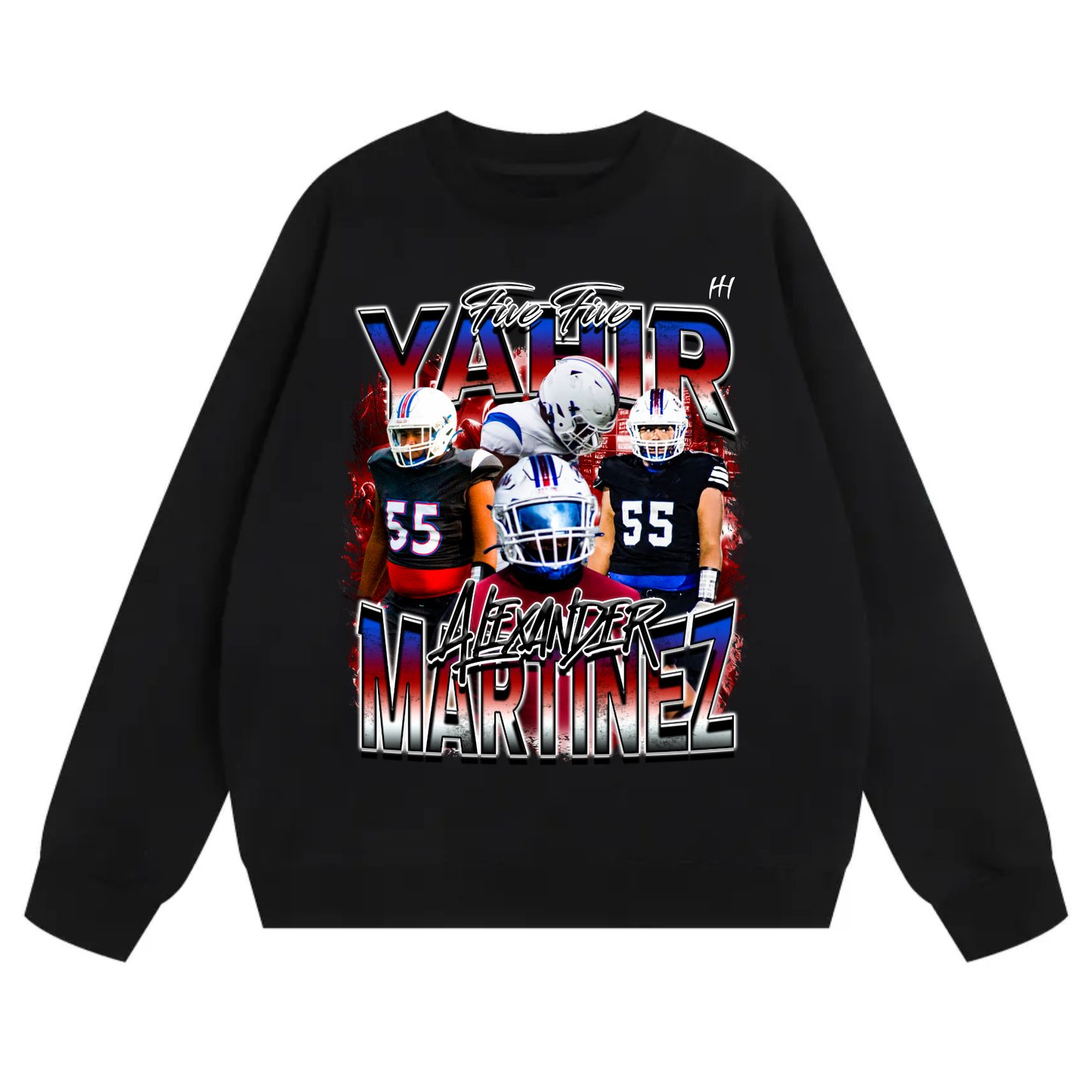 Yahir Alexander Martinez Heavyweight Crewneck Sweatshirt