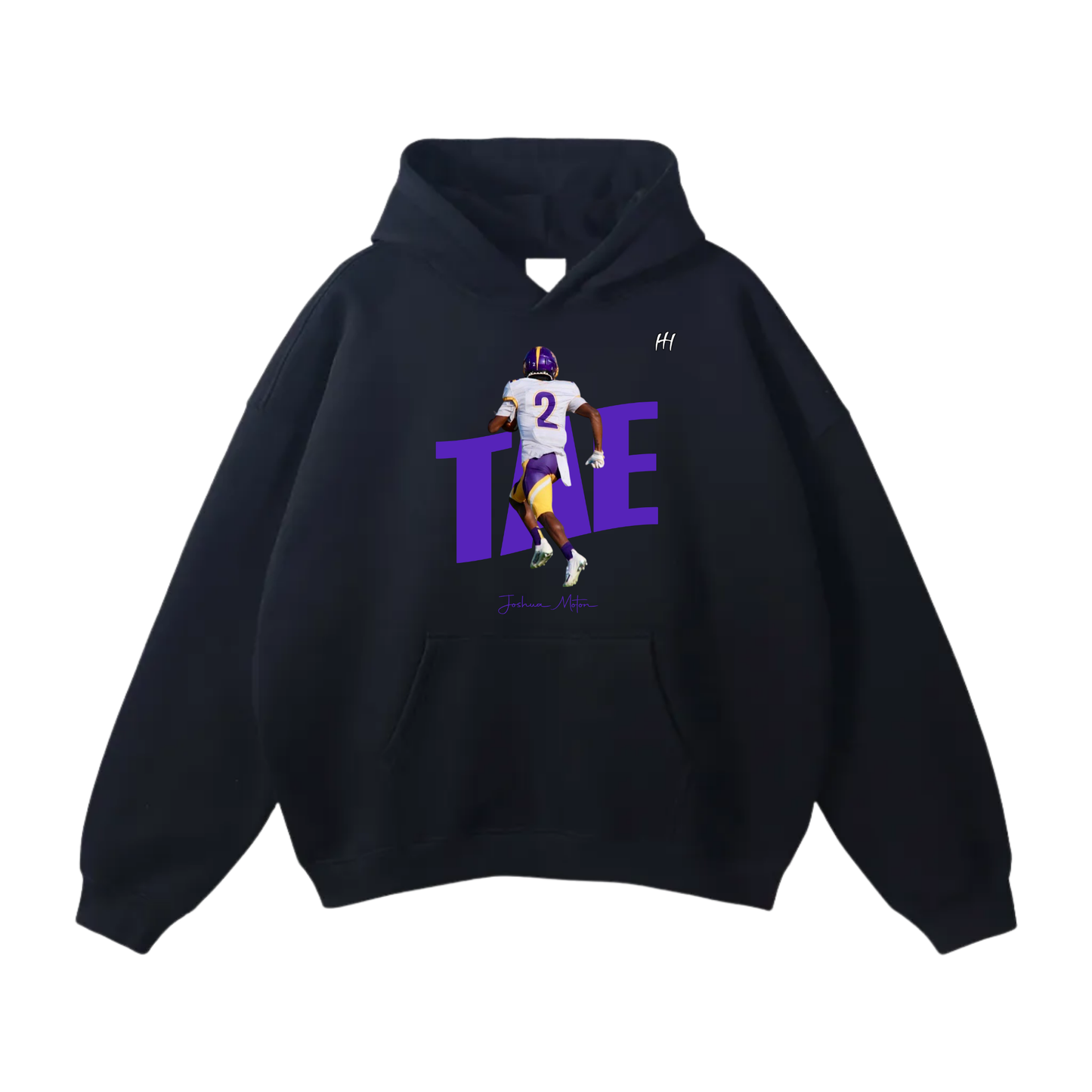 Joshua Moton Oversize Fleeced Hoodie