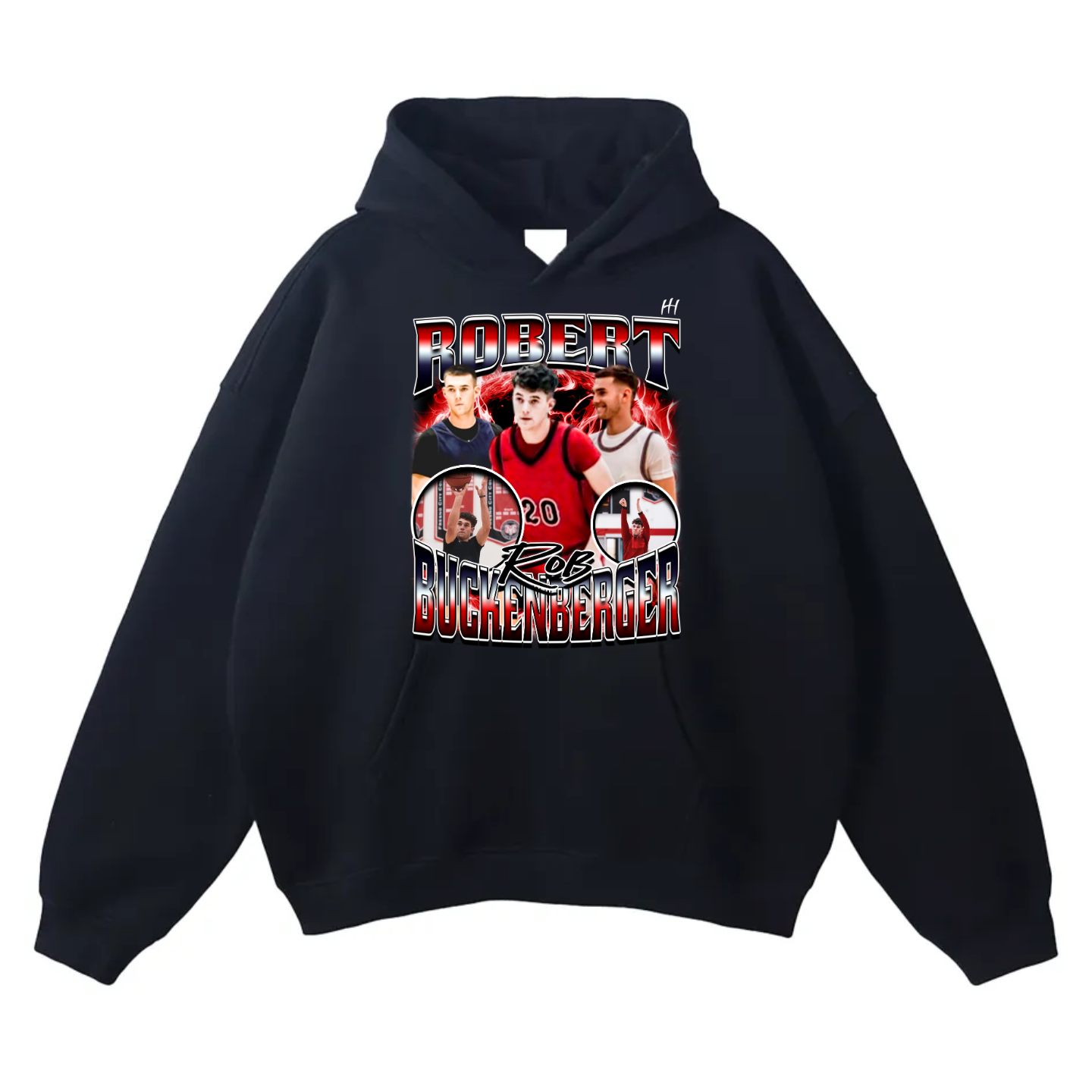 Robert Buckenberger Oversize Fleeced Hoodie
