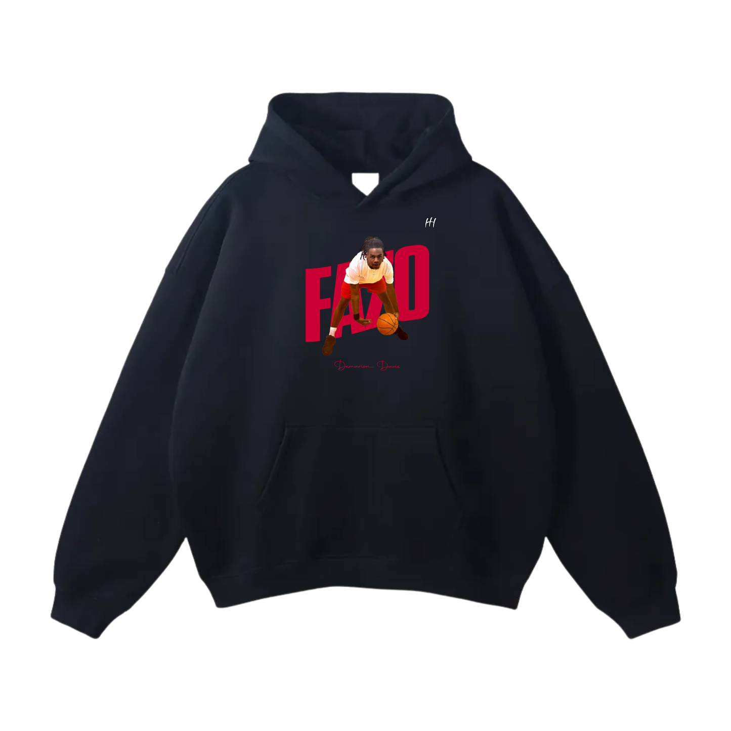 Demarion Davis Oversize Fleeced Hoodie