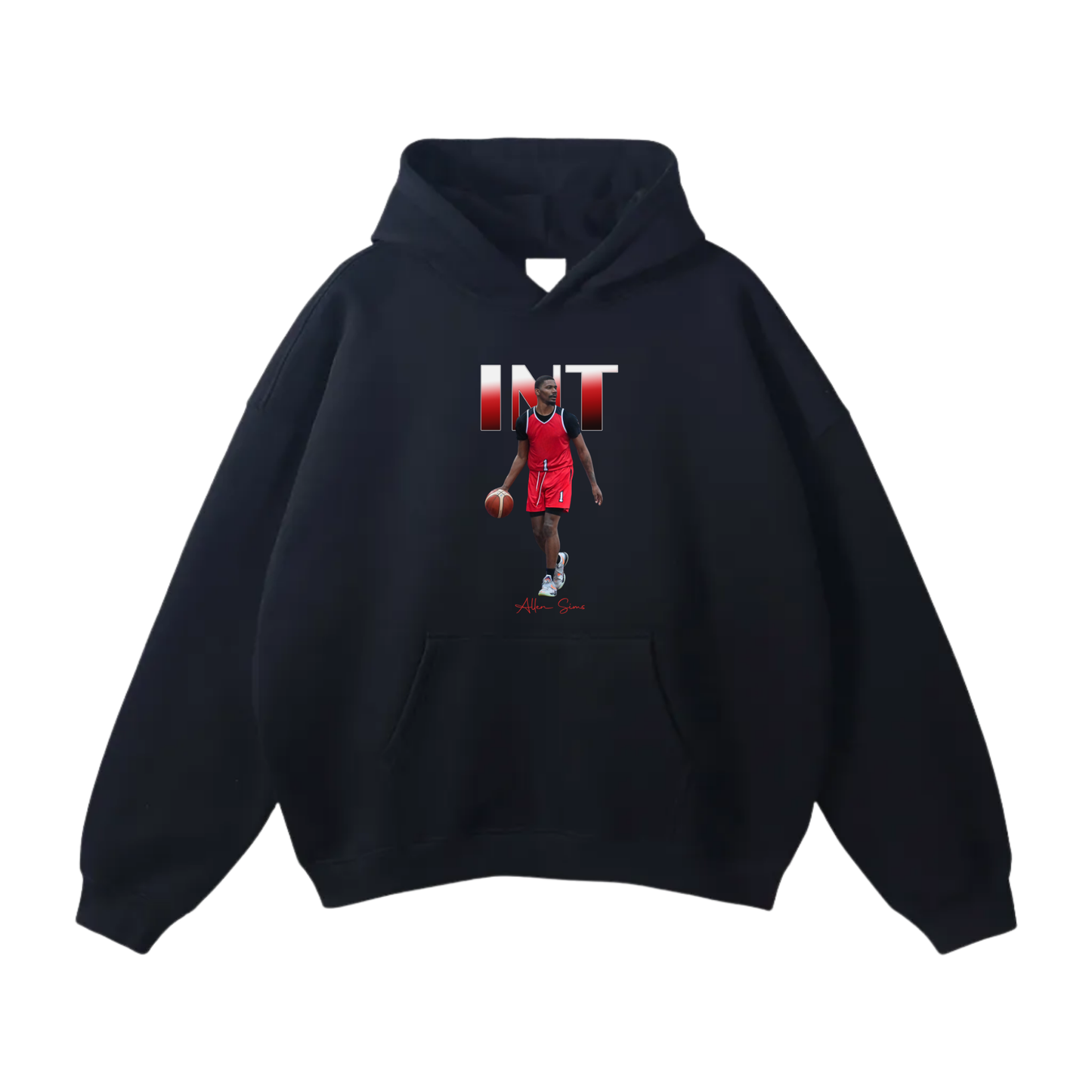 Allen Sims Oversize Fleeced Hoodie