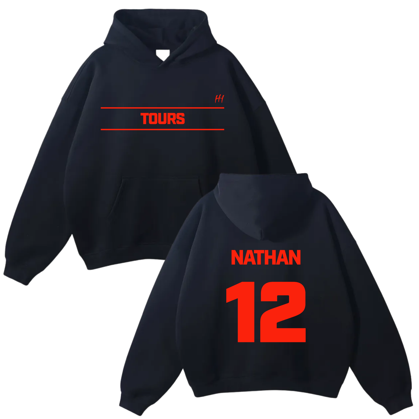 NATHAN Oversize Fleeced Hoodie